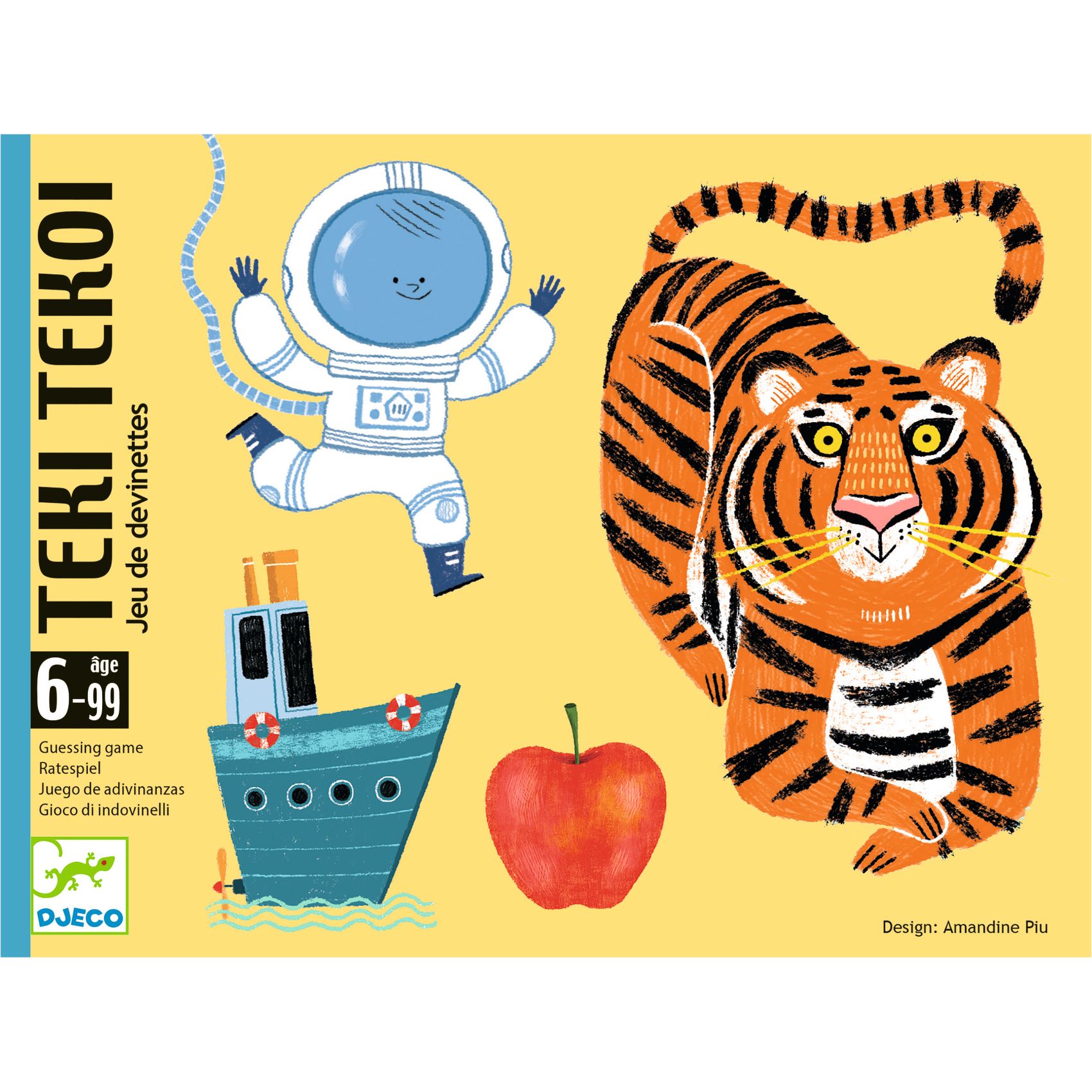 Kártyajáték - Ki vagyok én? - Téki-Tékoi