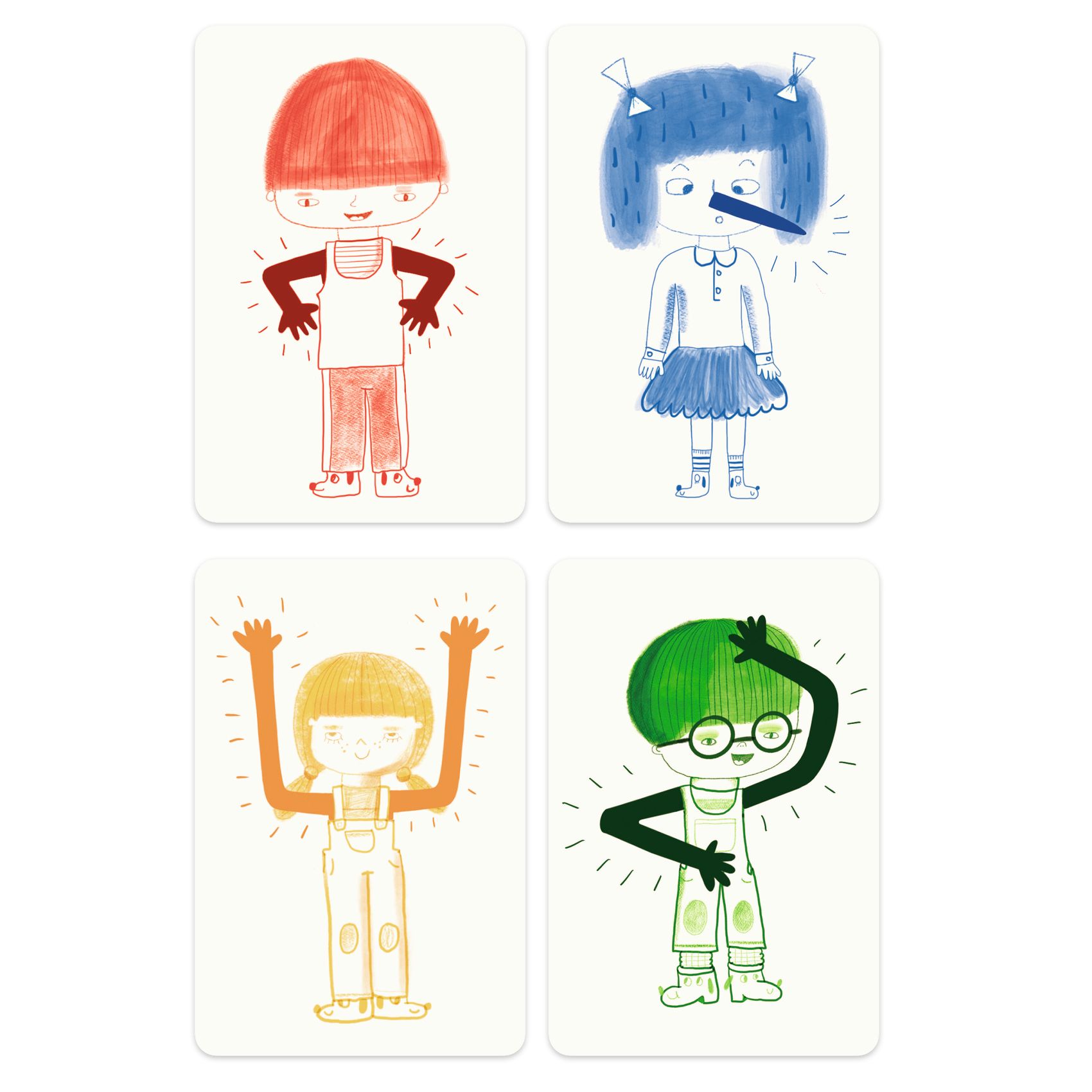 Kártyajáték - Grimaszolj! - Kidimime