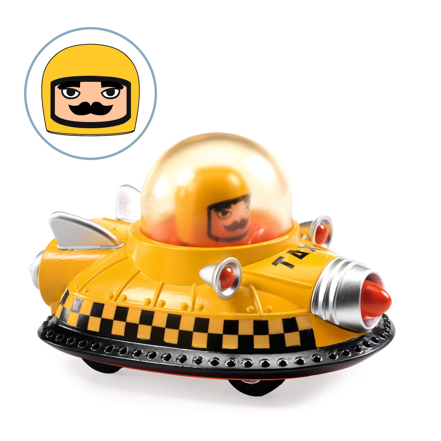 CRAZY MOTORS játékautó - Űr taxi - Space Taxi