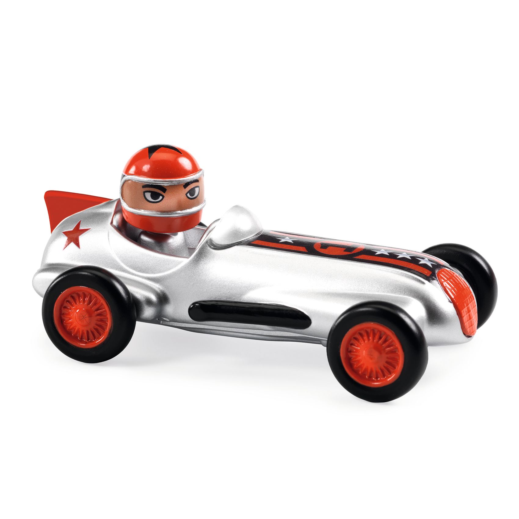 CRAZY MOTORS játékautó - Ezüst nyíl - Silver Super Speed
