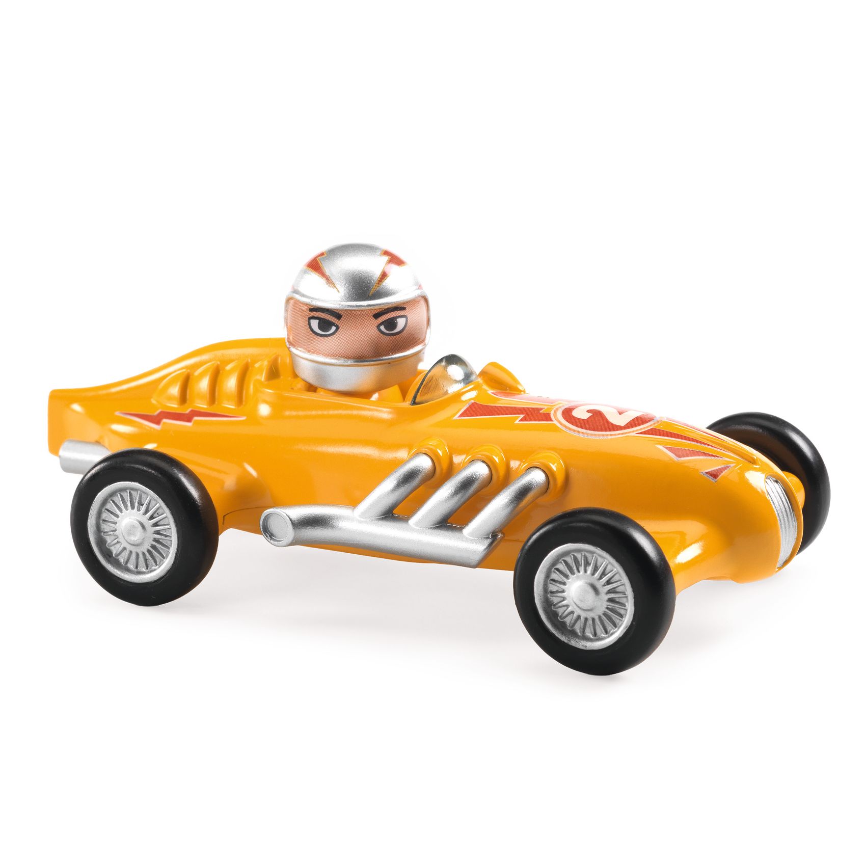 CRAZY MOTORS játékautó - Sárga fény - Yellow Super Spêed
