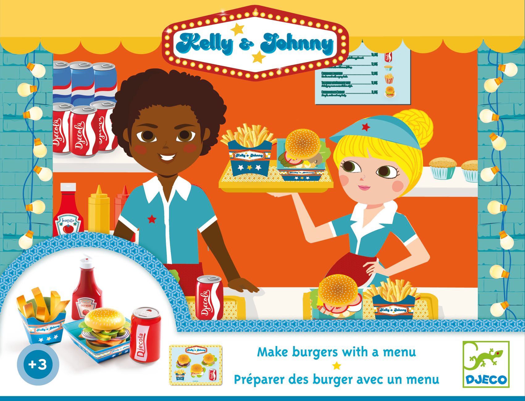 Szerepjáték - Hamburgerező - Kelly and Johnny