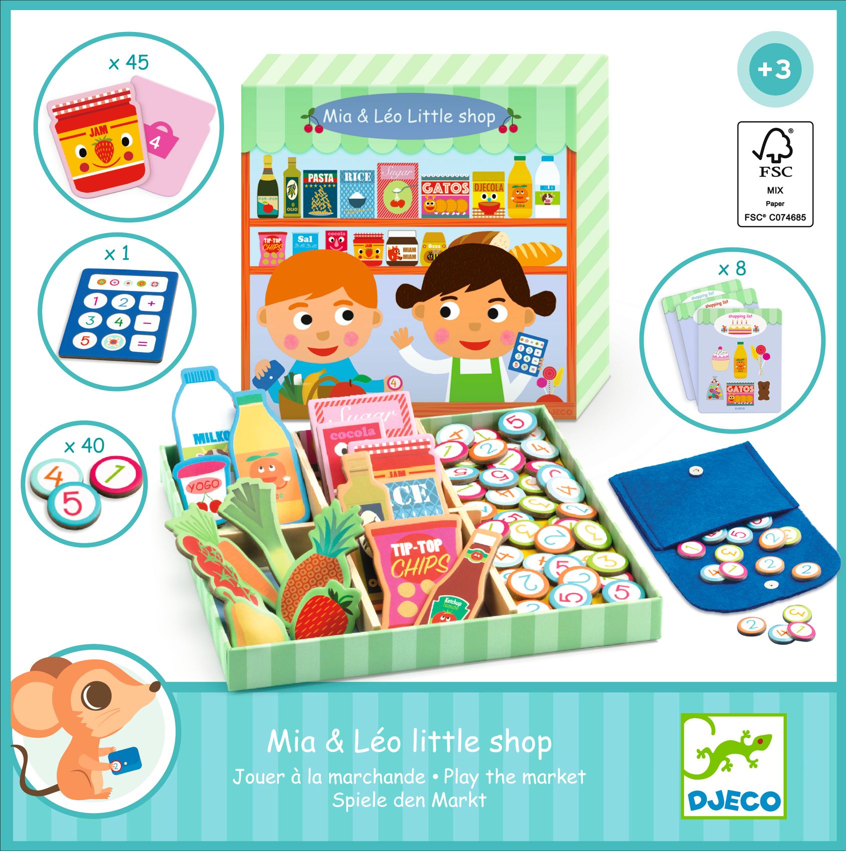 Szerepjáték - Mia és Leó boltocskája - Mia and Léo little shop