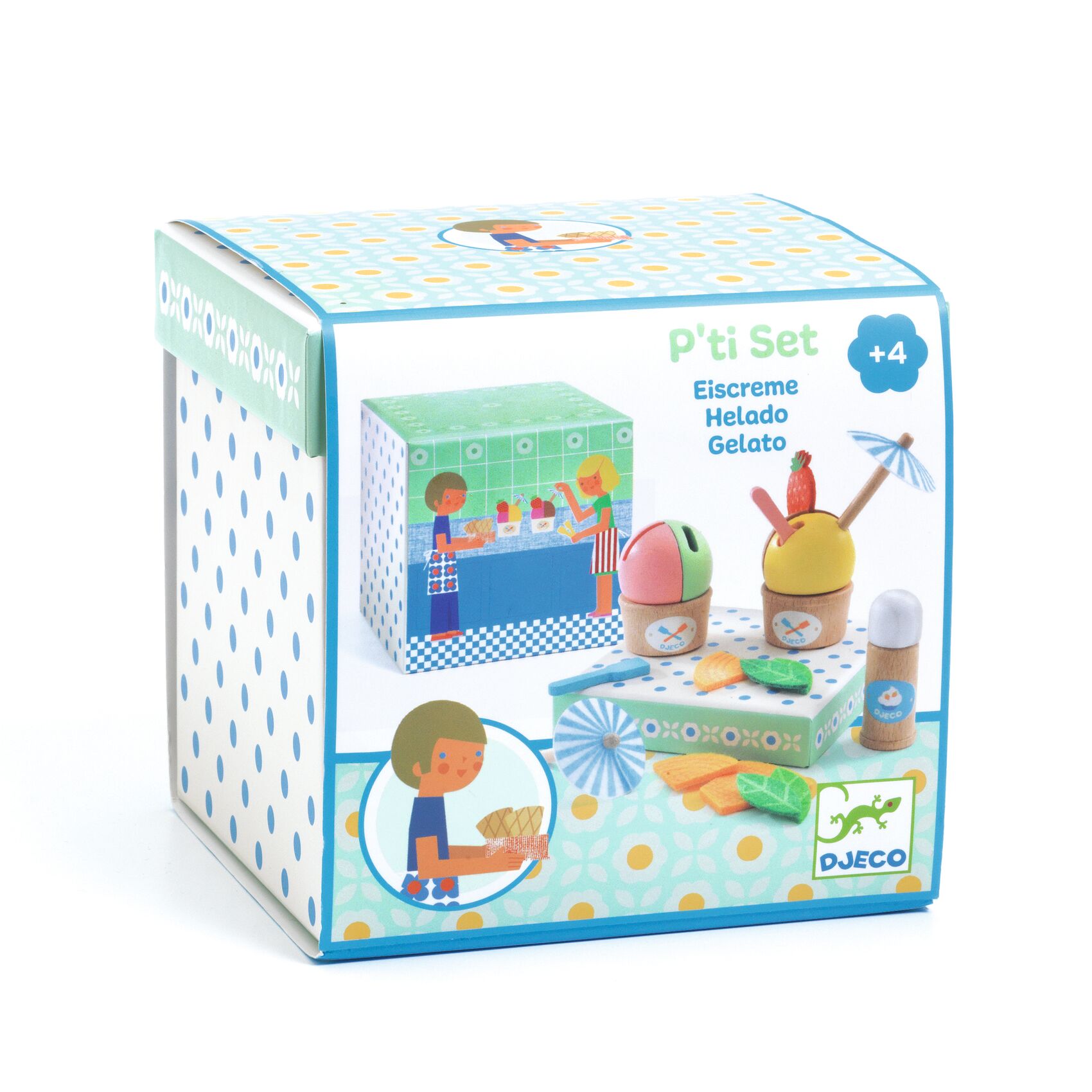 Szerepjáték mini szett - Fagyizás - Ice cream