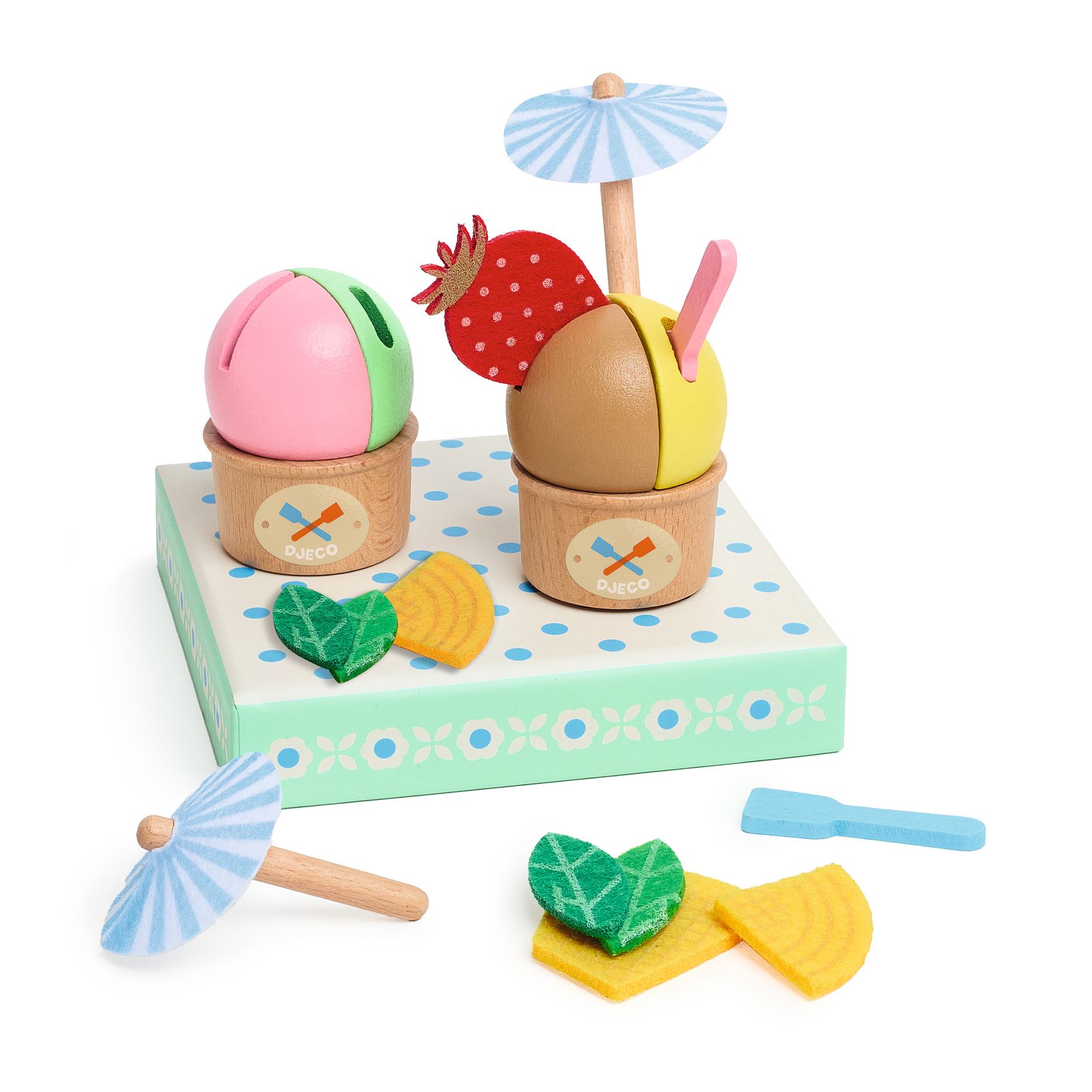 Szerepjáték mini szett - Fagyizás - Ice cream