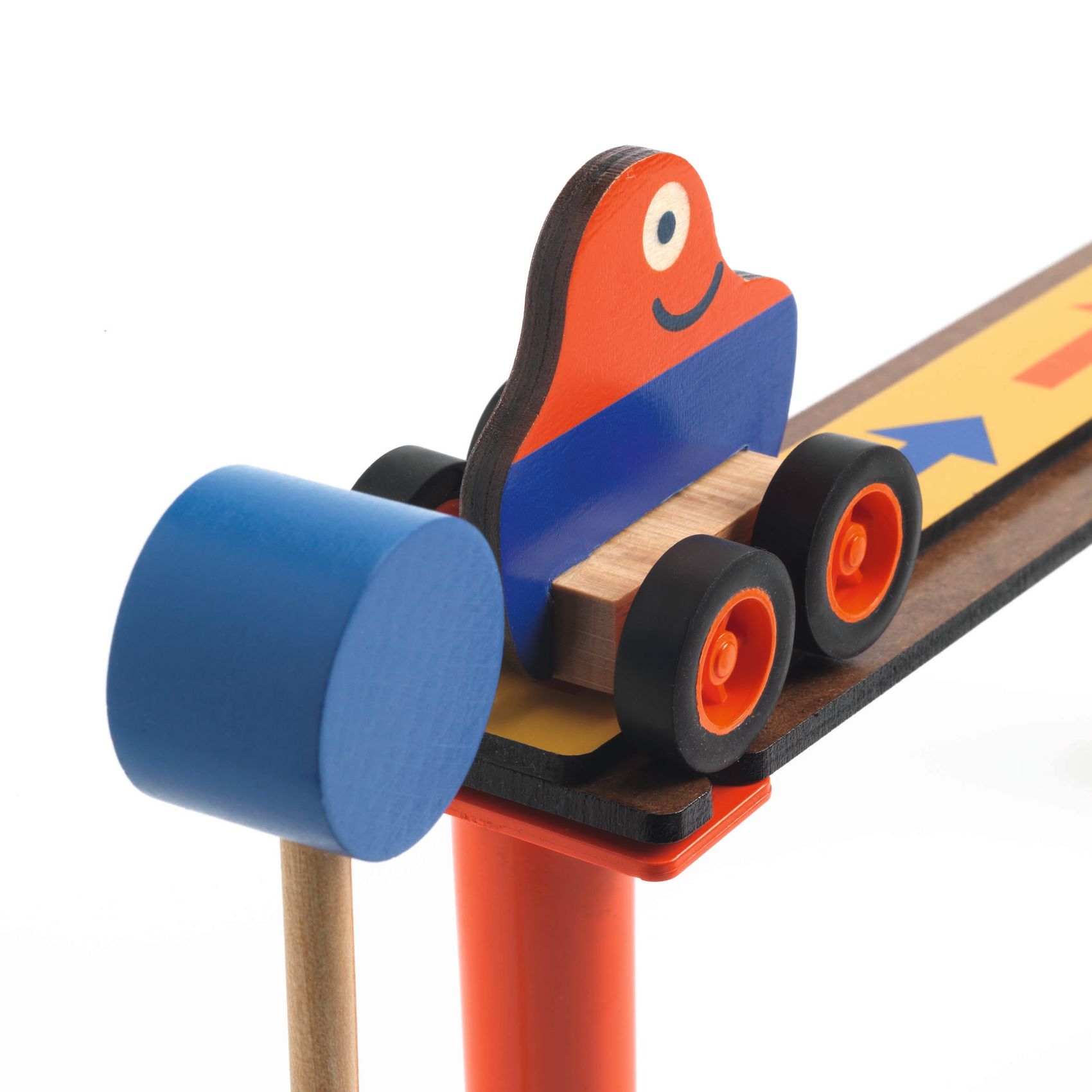 Építőjáték - Forgalmas, 51 db-os - Zig and Go Junior - Racer