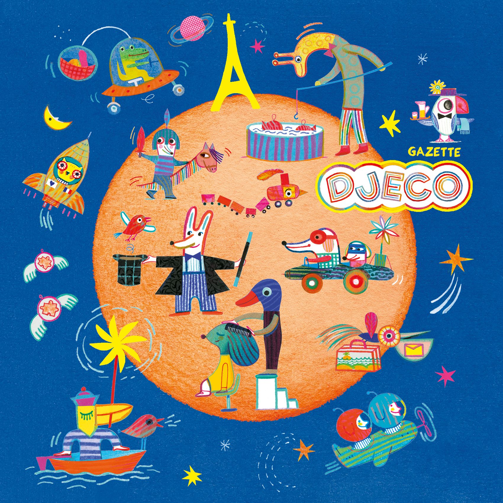 Display - Gazette Djeco - 50 pcs