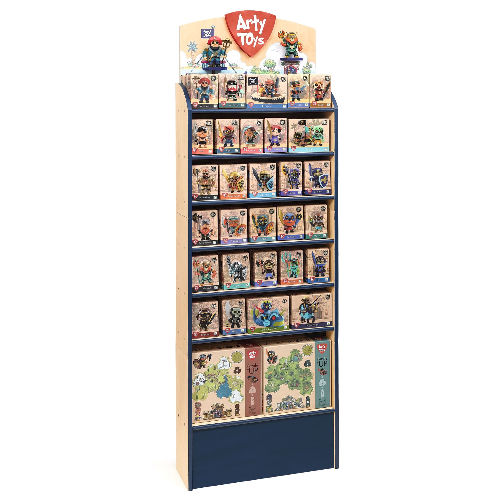 Display - Arty toys, big