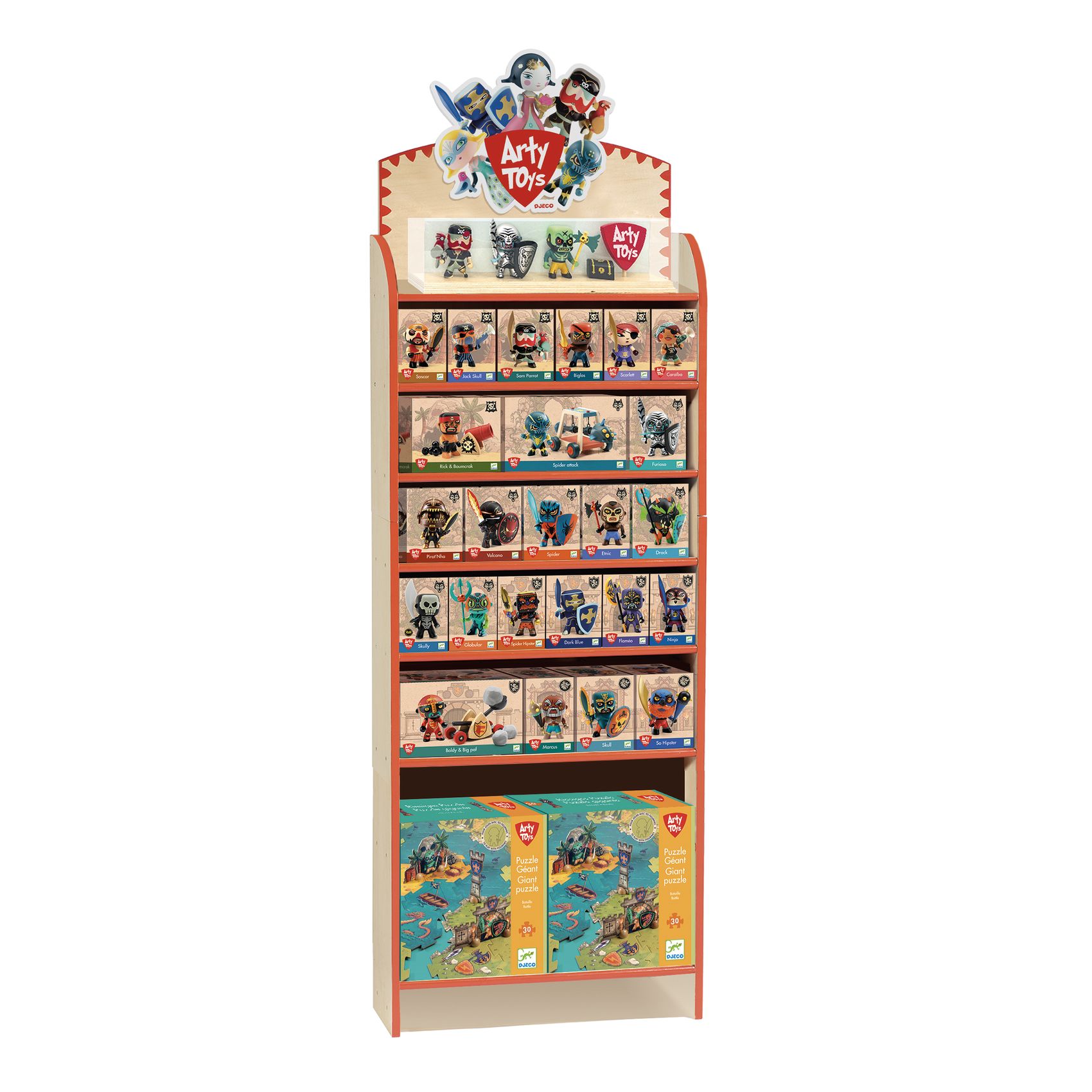 Display - Arty toys, big