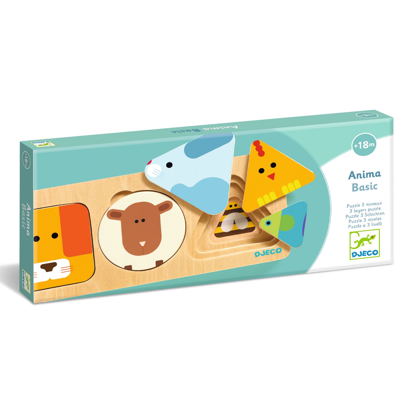 Formaillesztő, formaberakó - Mini-logika, 3 rétegű - AnimaBasic