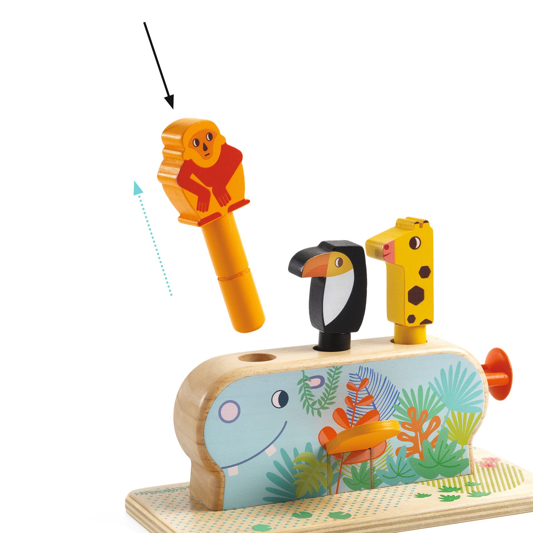 Felfedező játék - Ugráltatós - Multi Pop