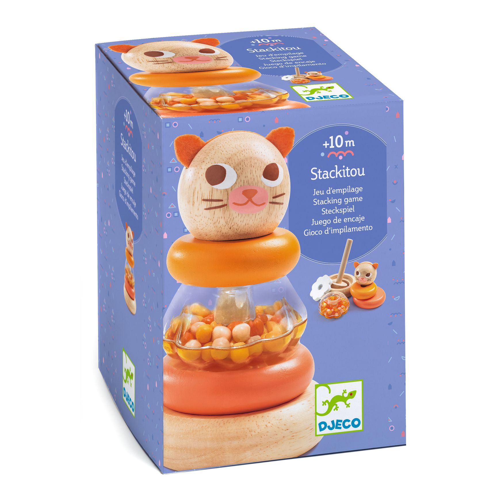 Toronyépítő - Macska - Stackitou