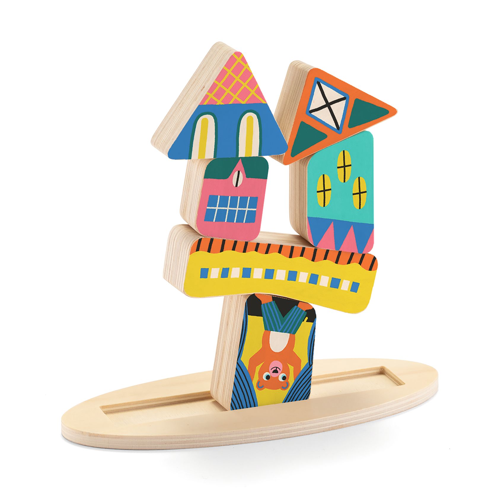 Felfedező játék - Egyensúly építő - Ze Stakaboom