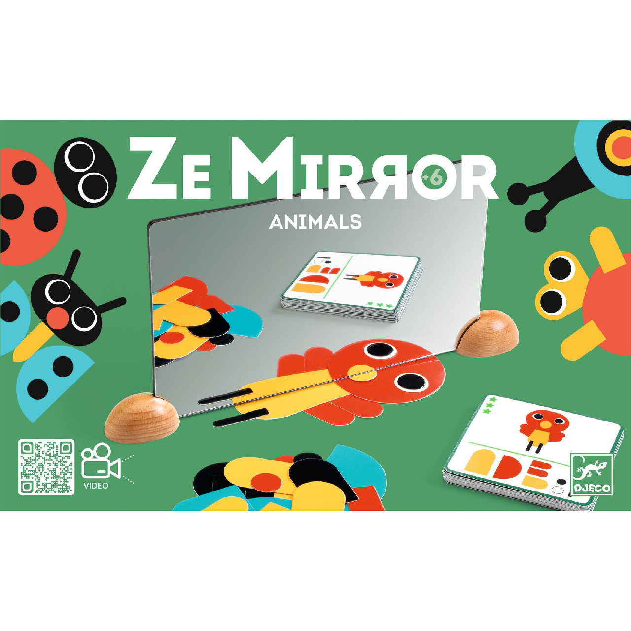 Képkirakó - Tükröző állatfigurák - Ze Mirror Animals