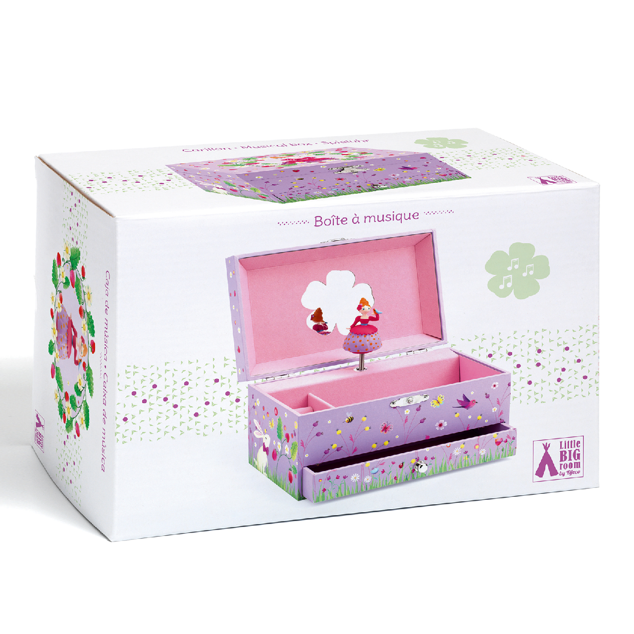 Zenélő ékszerdoboz - Hercegnő - Princess 