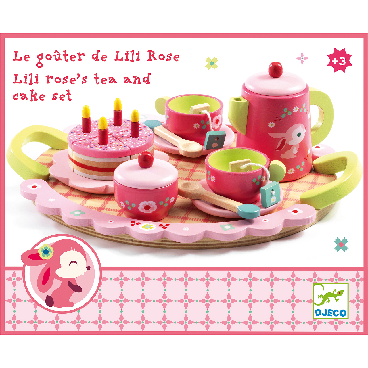 Szerepjáték - Lili Rose tea parti készlet - Lili Rose's tea party