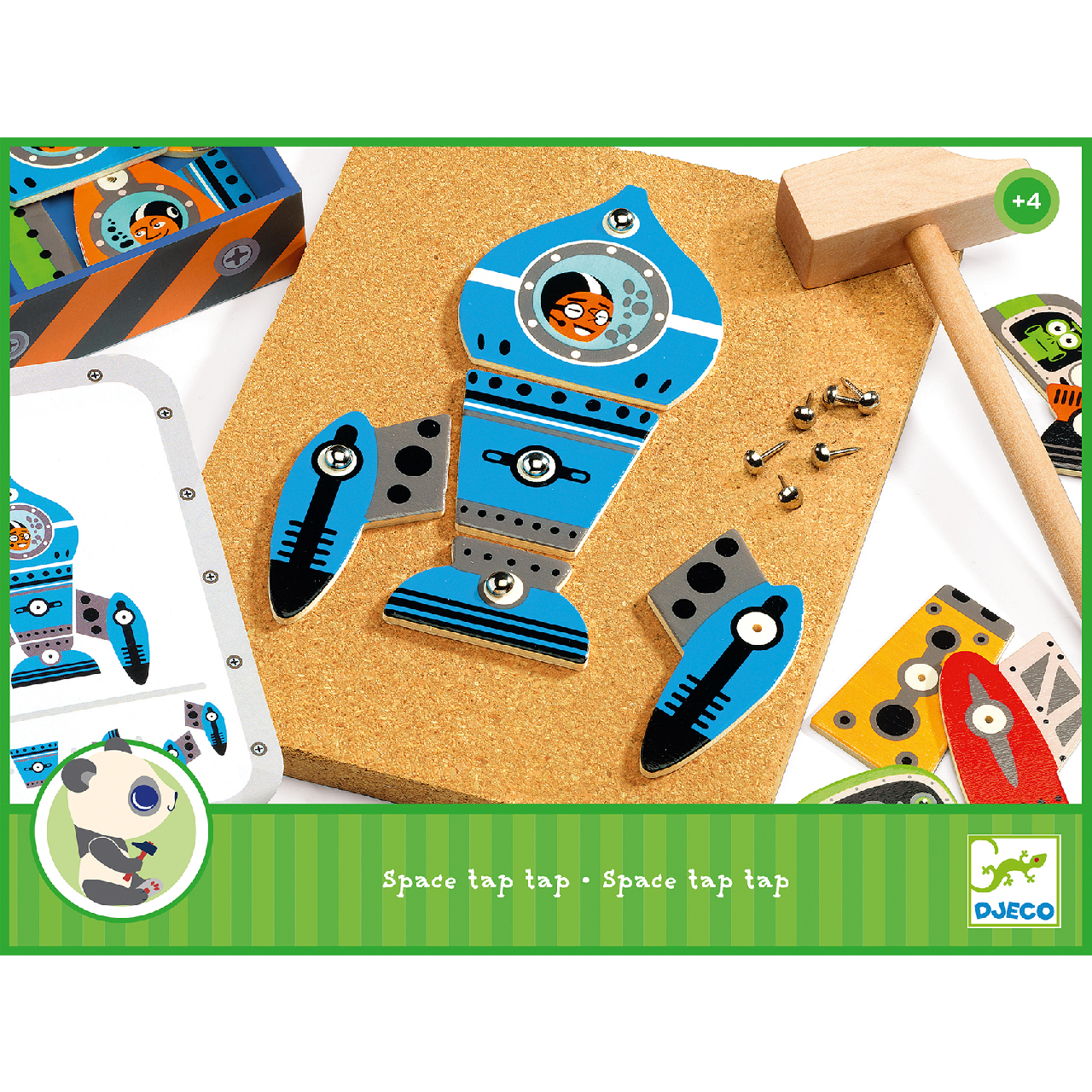 Kalapálós játék - Űrhajók - Space tap tap
