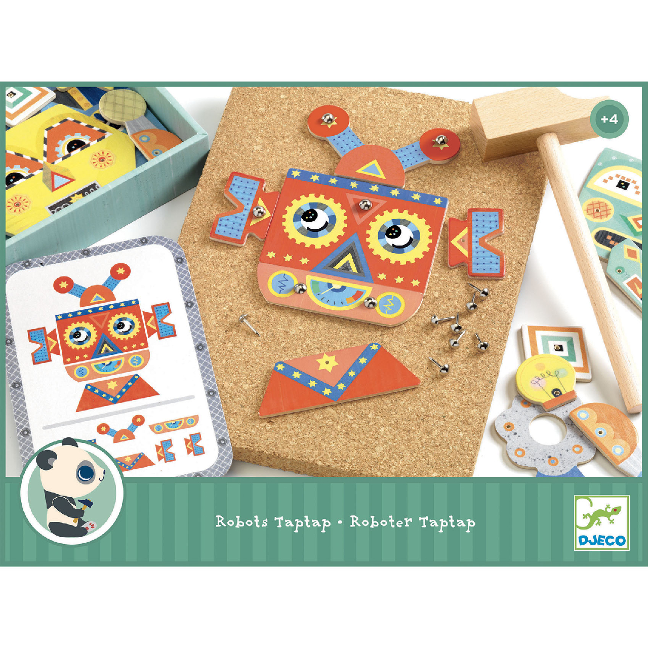 Kalapálós játék - Robotok - Tap Tap Robots