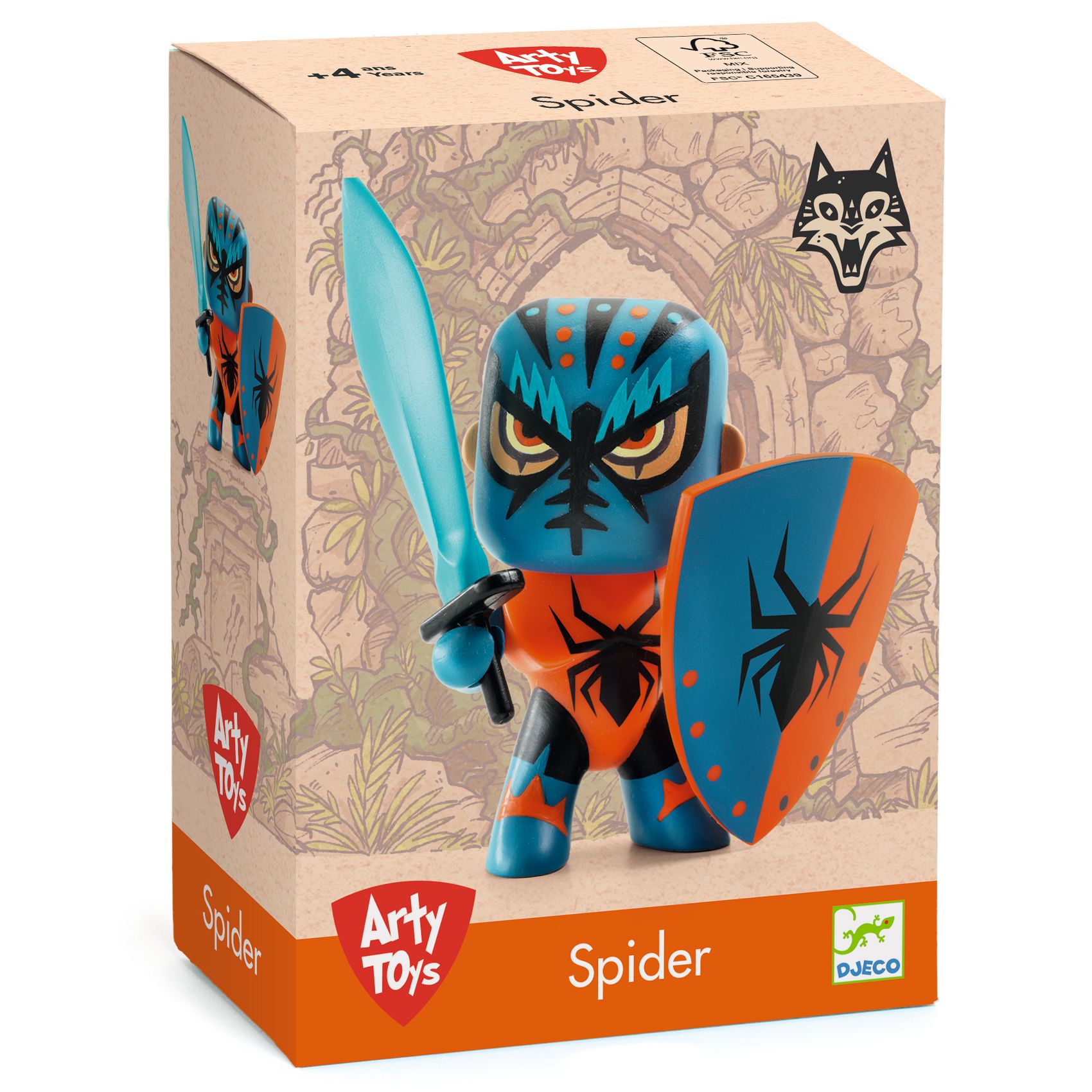Arty Toys - Lovag - Pókok ura - Spider Knight