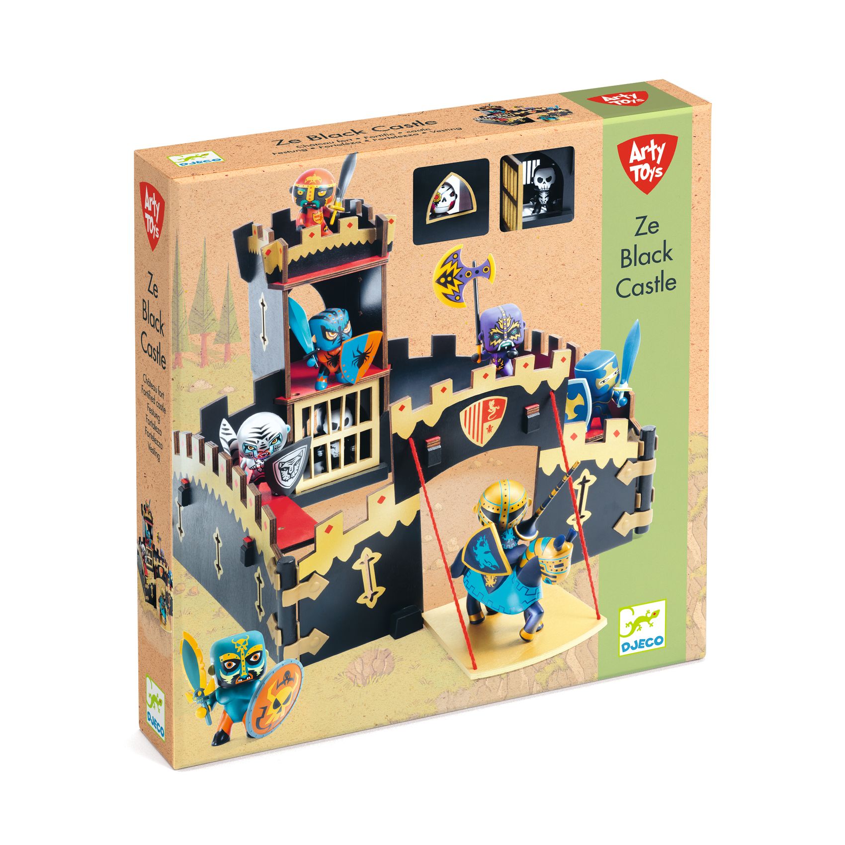 Arty Toys - Fekete lovagvár - Ze Black Castel