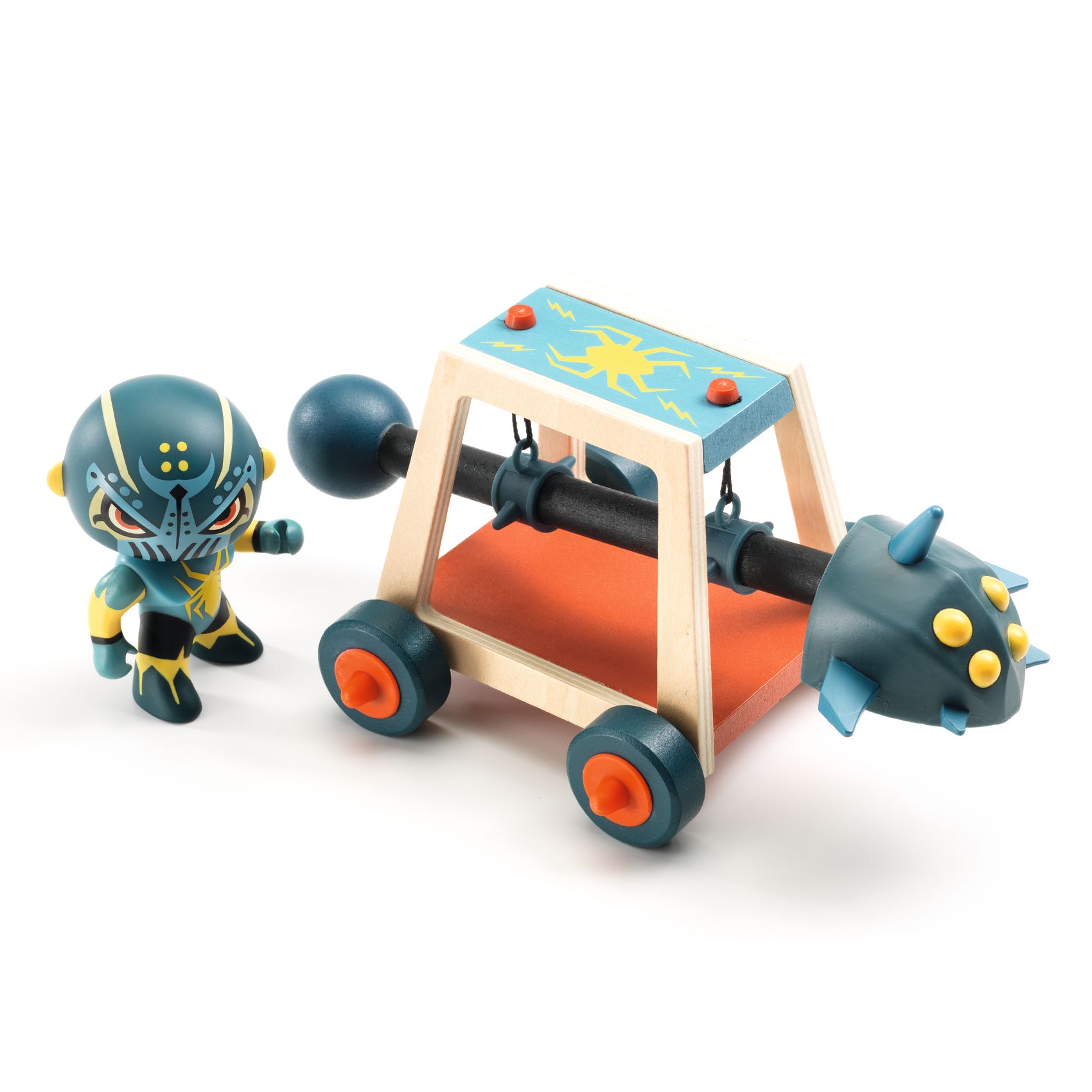 Arty Toys - Lovag - Pókharcos faltörő kossal - Spider attak