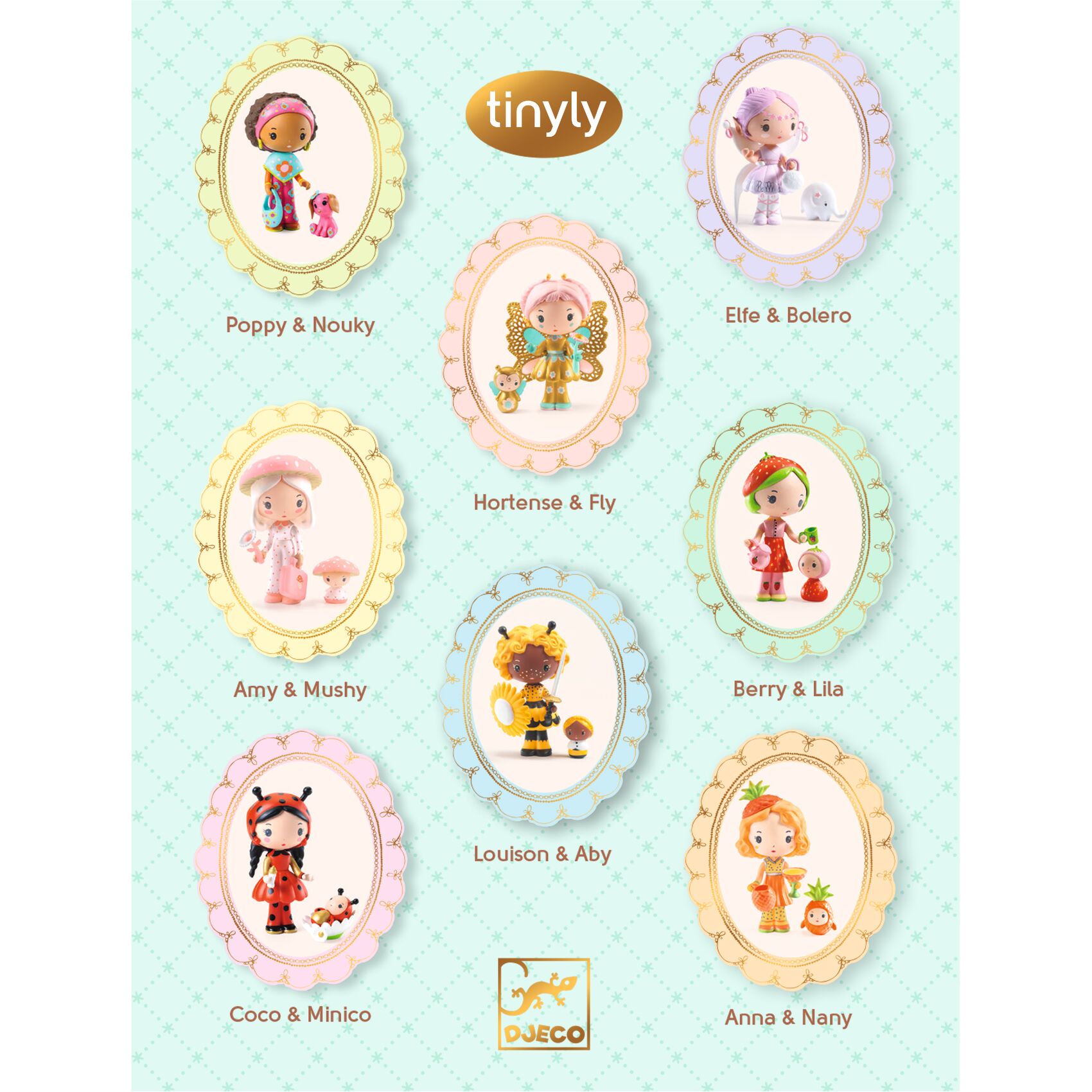 TINYLY álomvilág - Szépség és Lili - Belle & Lule
