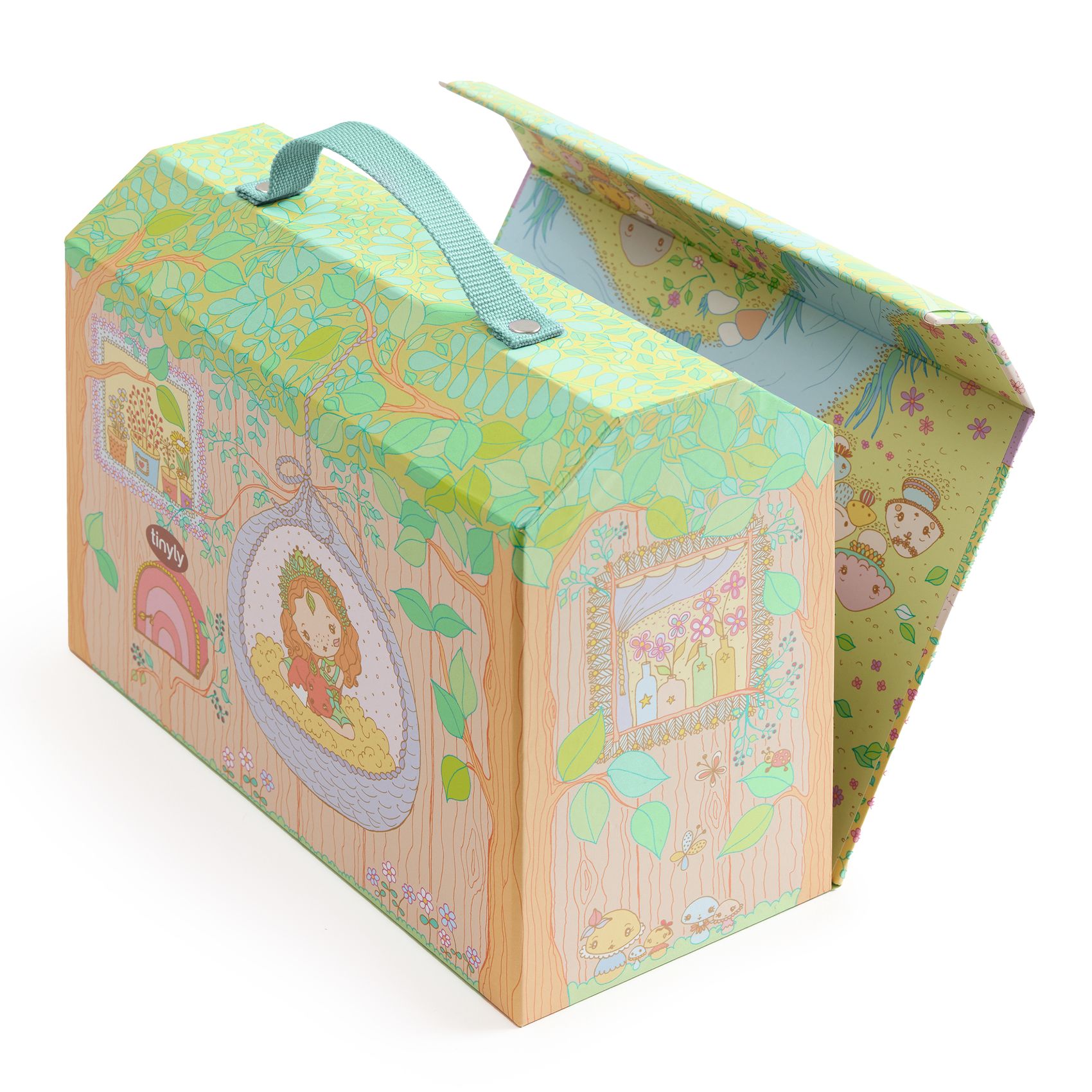 TINYLY álomvilág babaház - Szilvia és Rókica háza - Sylvia and Fox’s house in the woods