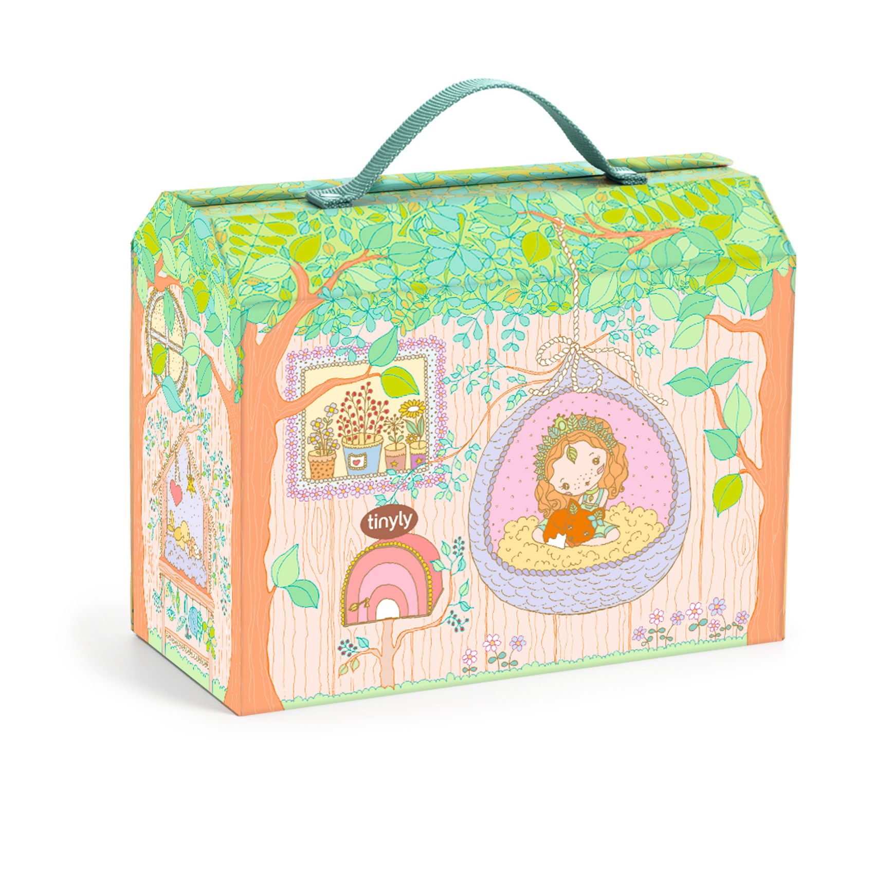 TINYLY álomvilág babaház - Szilvia és Rókica háza - Sylvia and Fox’s house in the woods