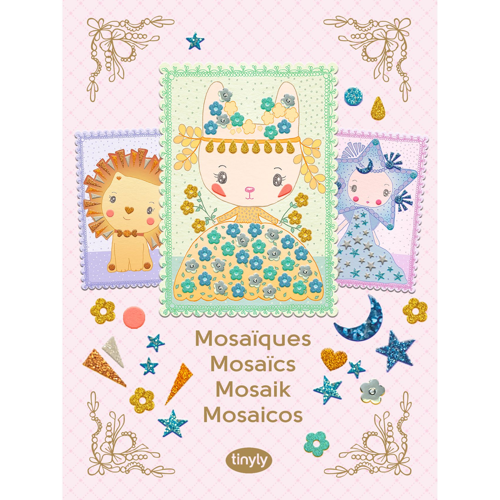 TINYLY kreatív - Mozaikkép készítés, Margi és barátai - Mosaics Margo & Co