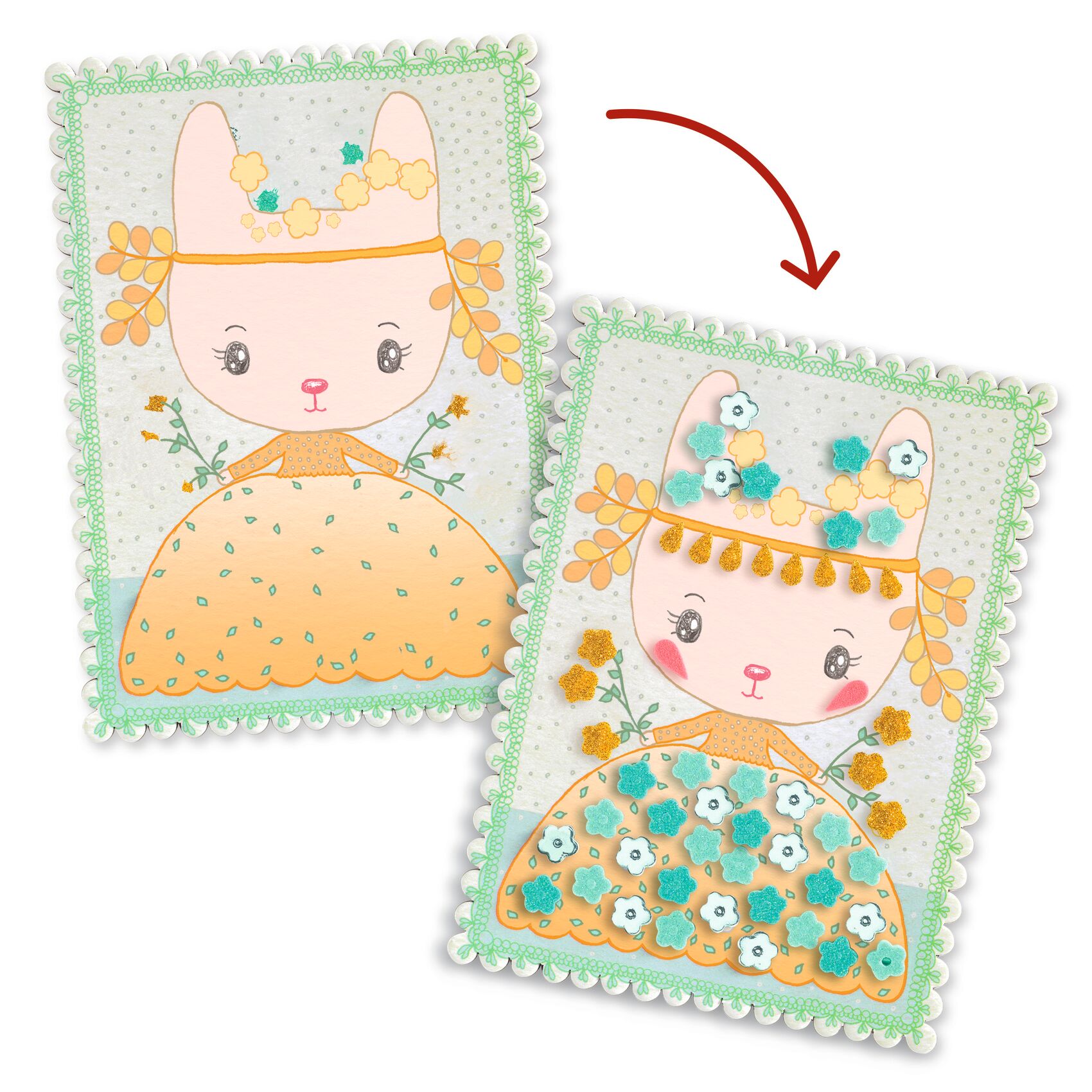 TINYLY kreatív - Mozaikkép készítés, Margi és barátai - Mosaics Margo & Co