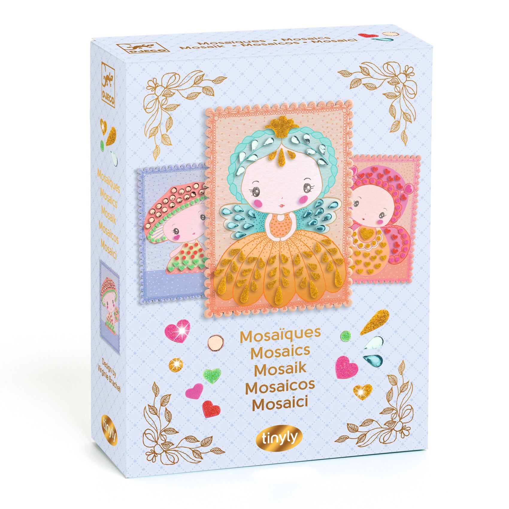 TINYLY kreatív - Mozaikkép készítés, Sugárka és barátai - Mosaics Stella & Co