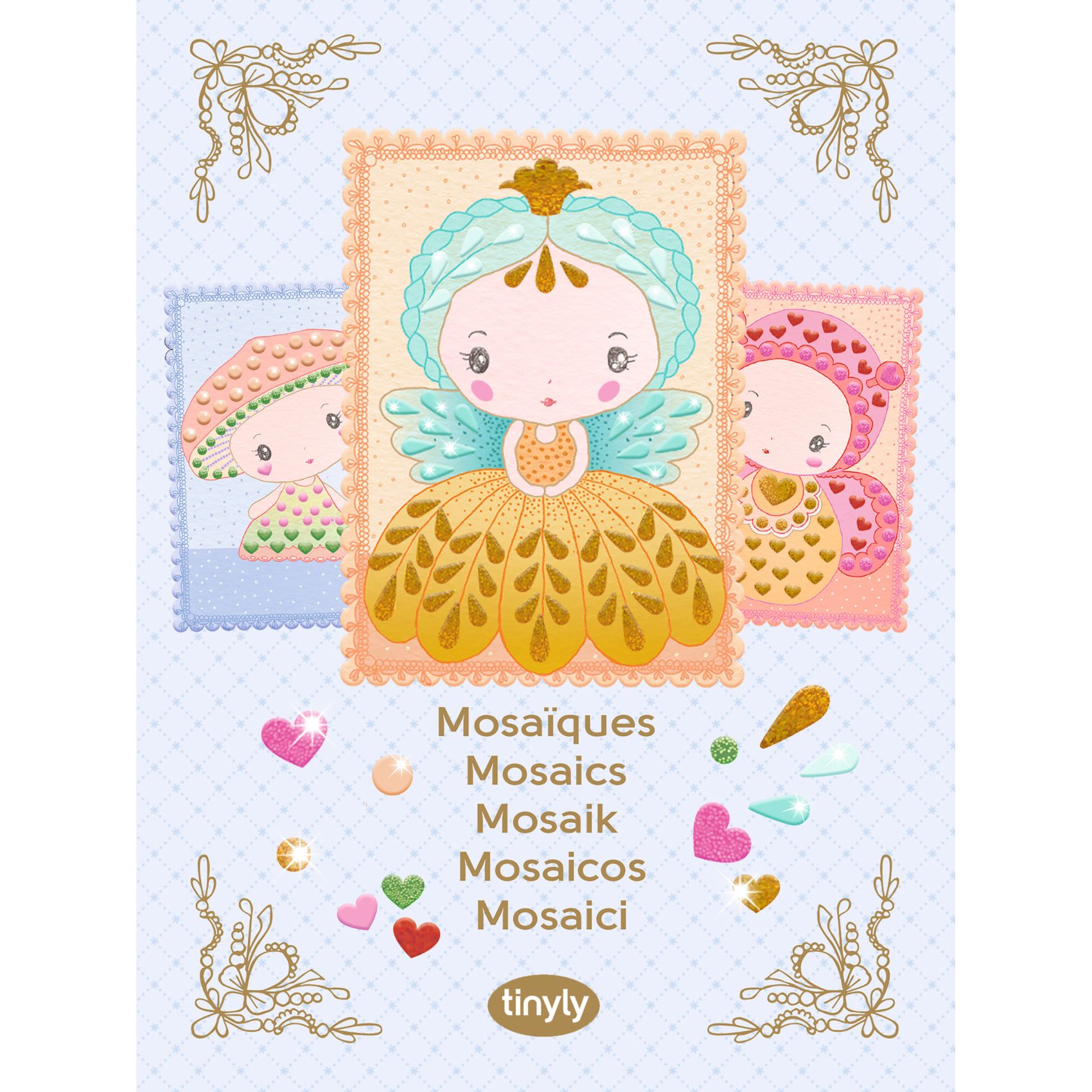 TINYLY kreatív - Mozaikkép készítés, Sugárka és barátai - Mosaics Stella & Co