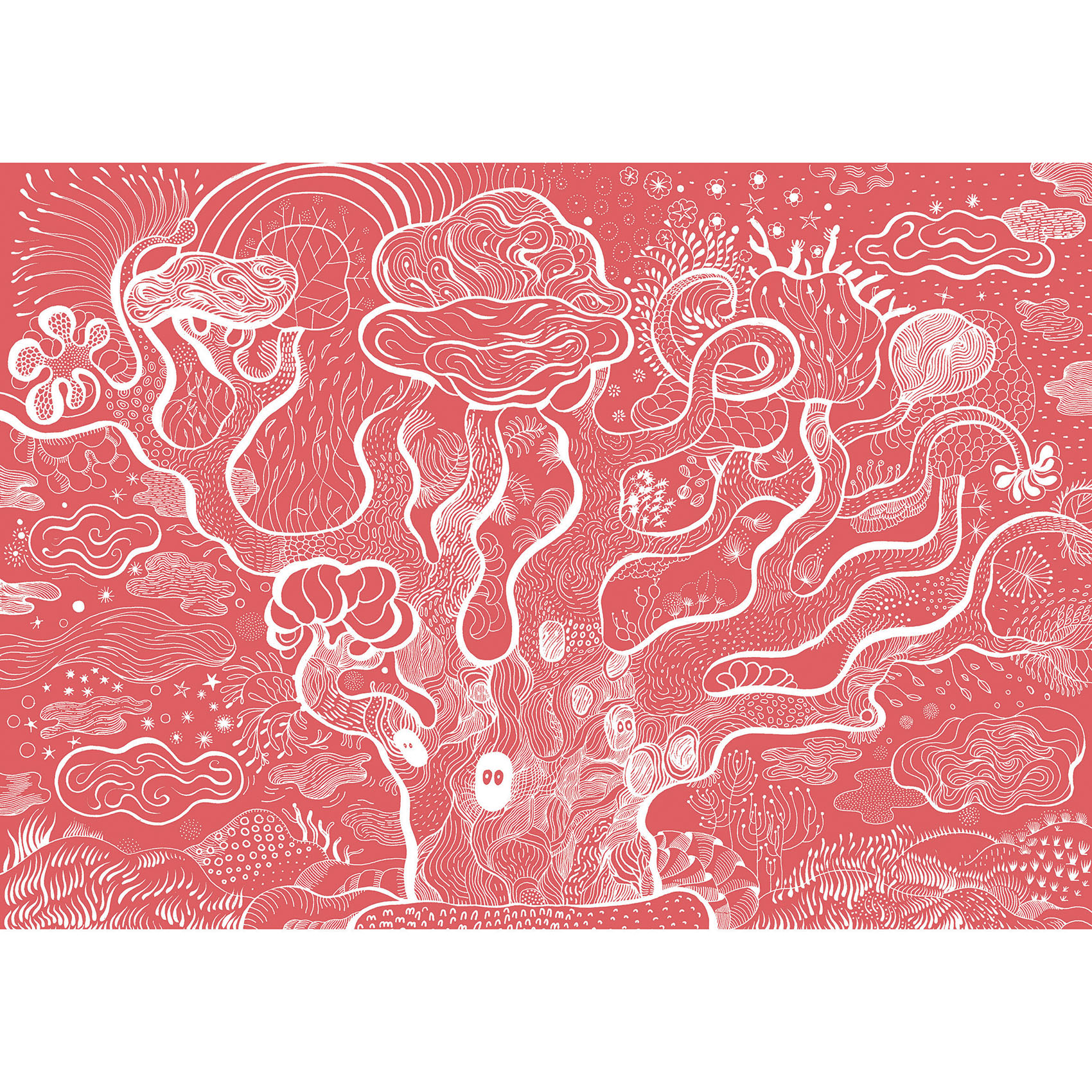 Varázs puzzle - Elvarázsolt fa, 100 db-os - The enchanted tree