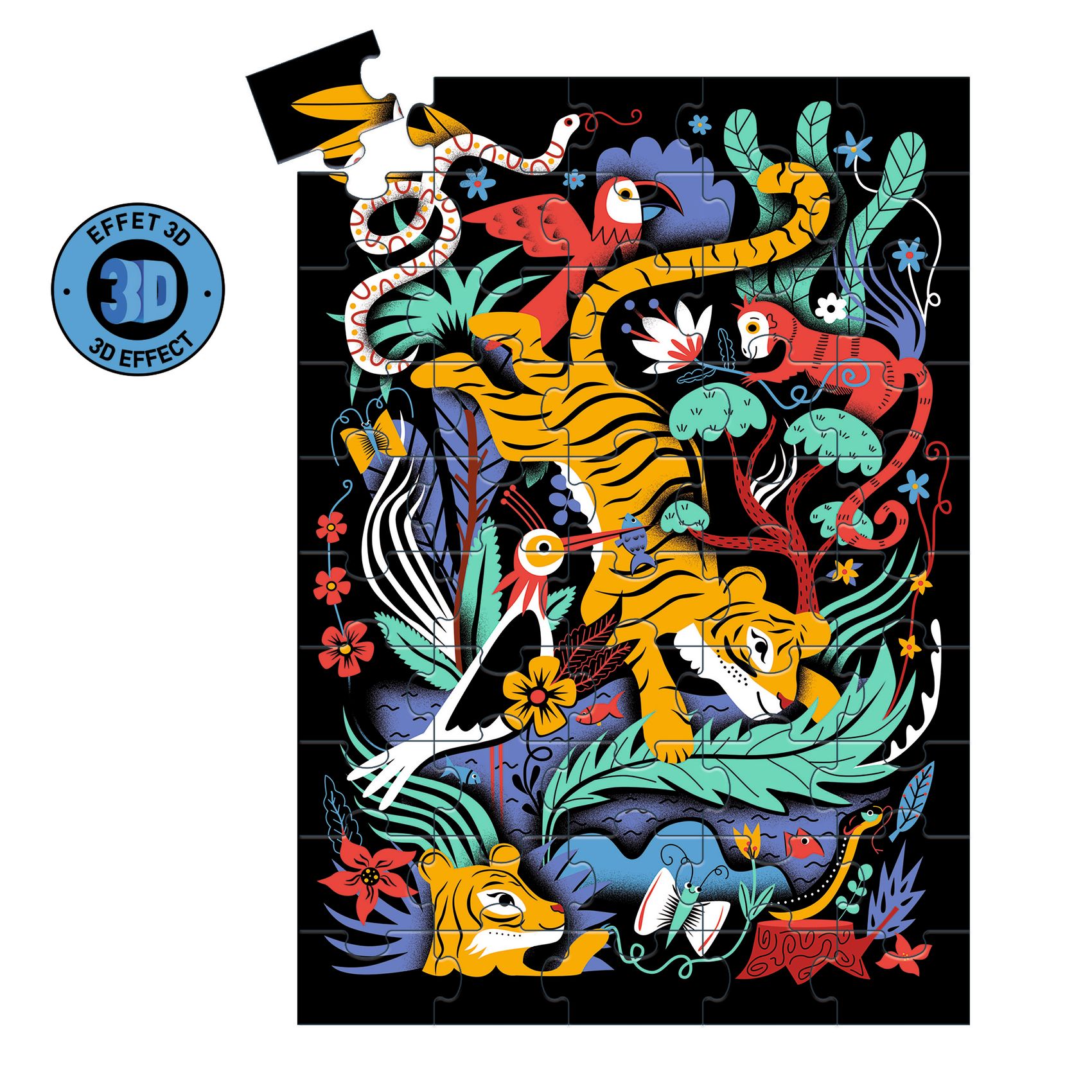 Varázs puzzle - Tigrisugrás - The Tiger Leap