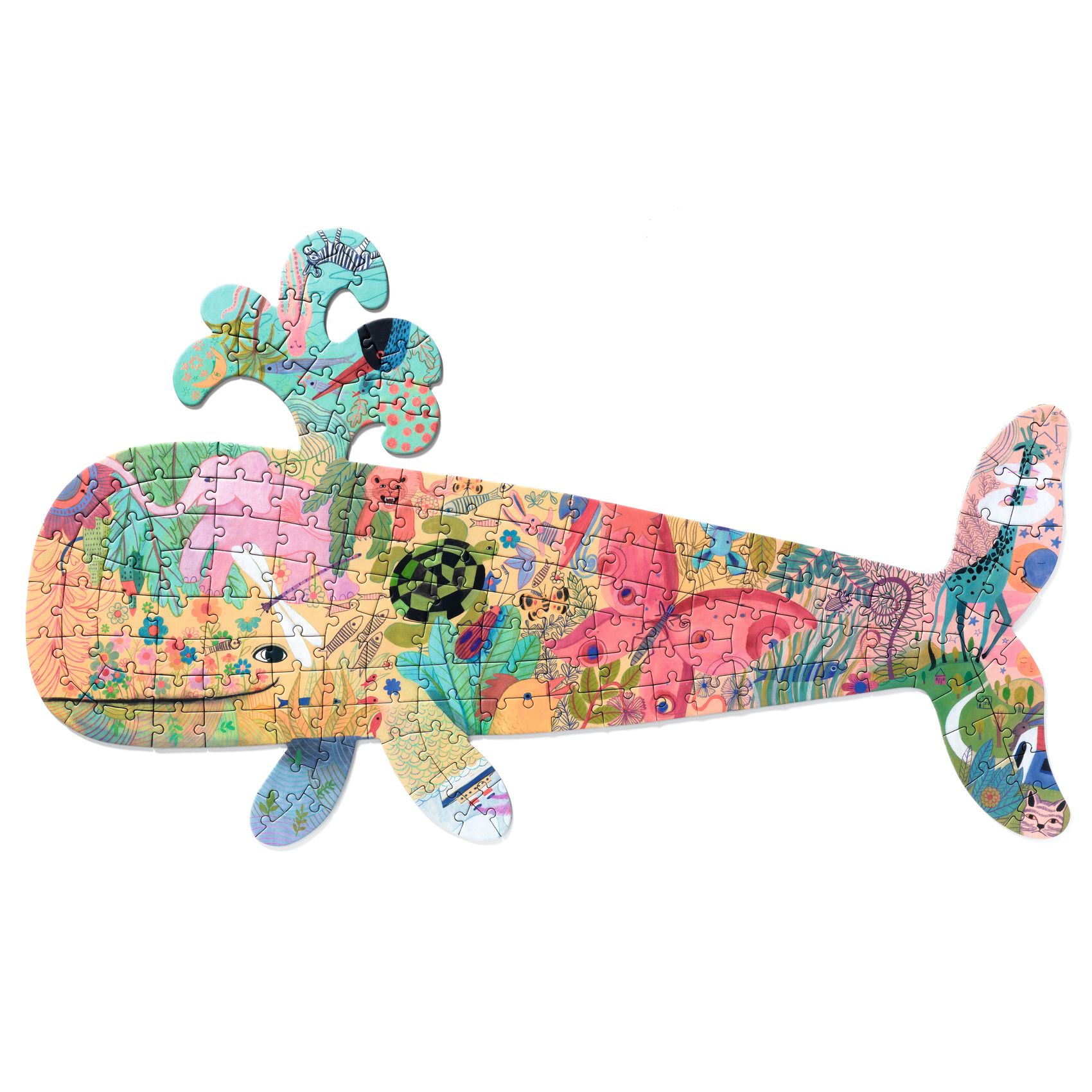 Művészeti puzzle - Bálna, 150 db-os - Whale