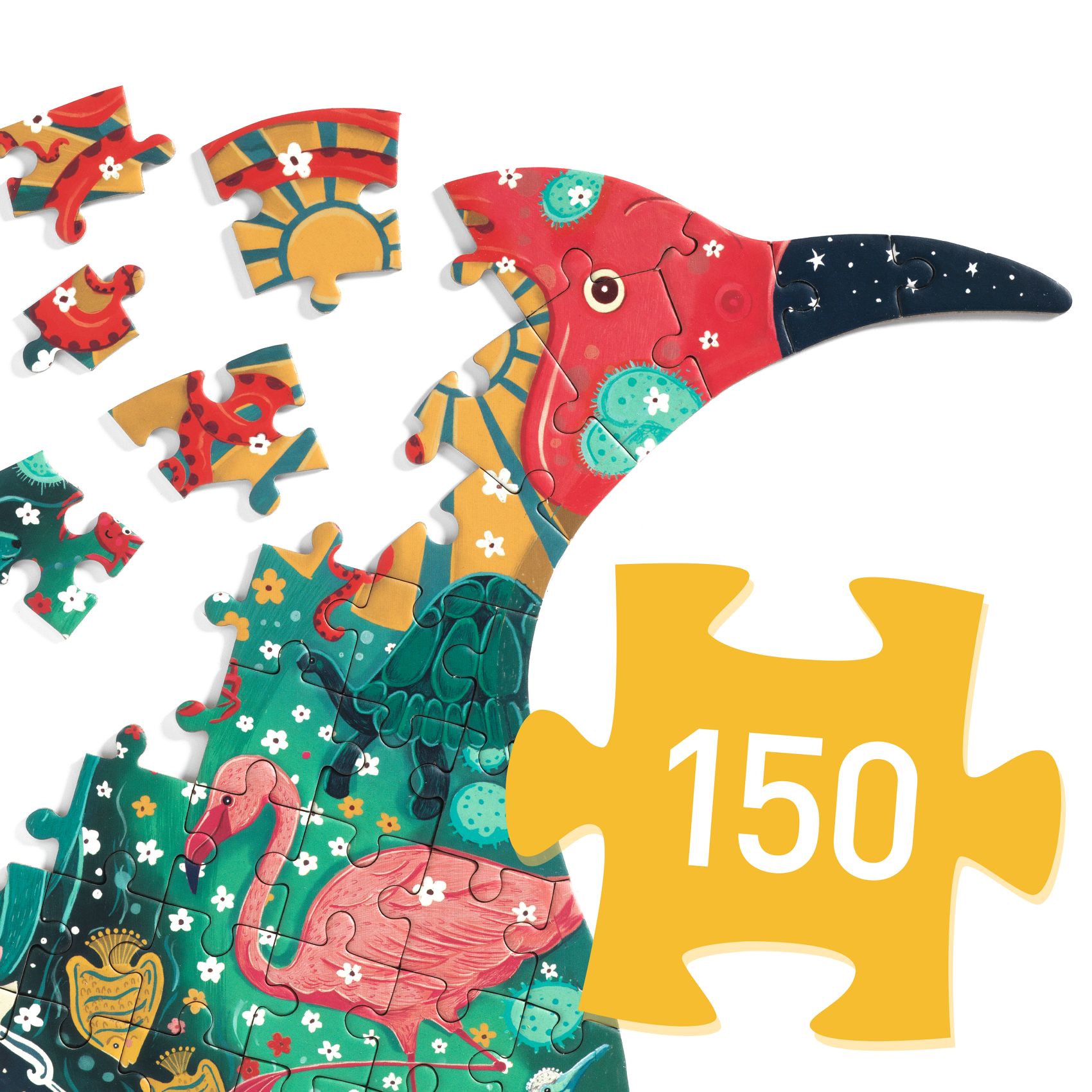 Művészeti puzzle - Pingvin, 150 db-os - Penguin