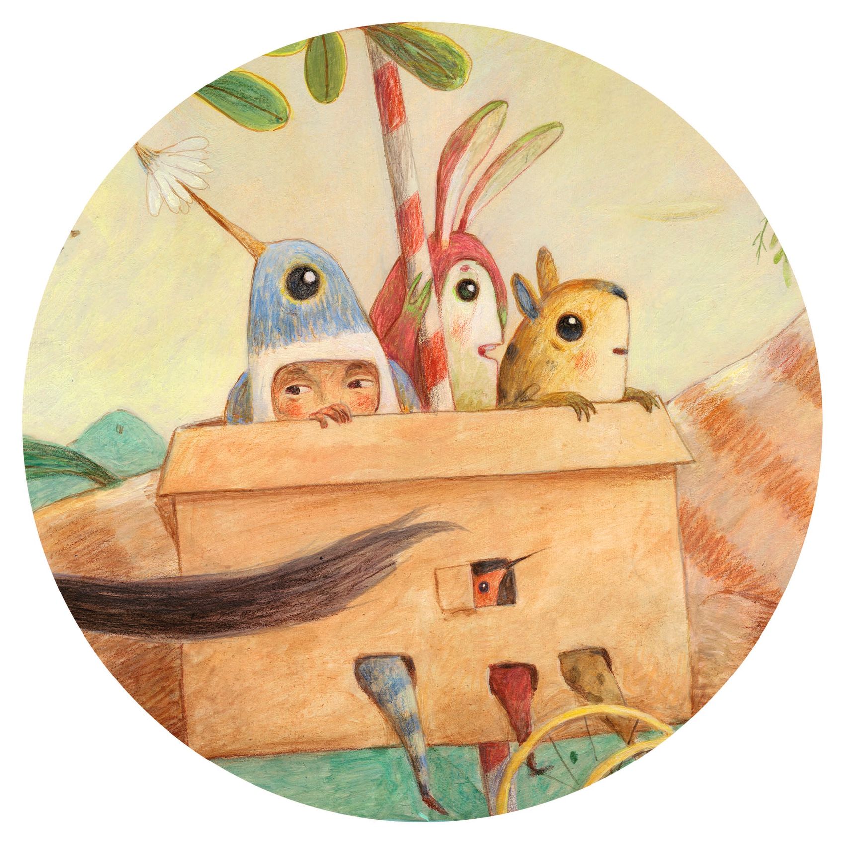 Művész puzzle - Csodálatos utazás, 100 db-os - Wonderful ride