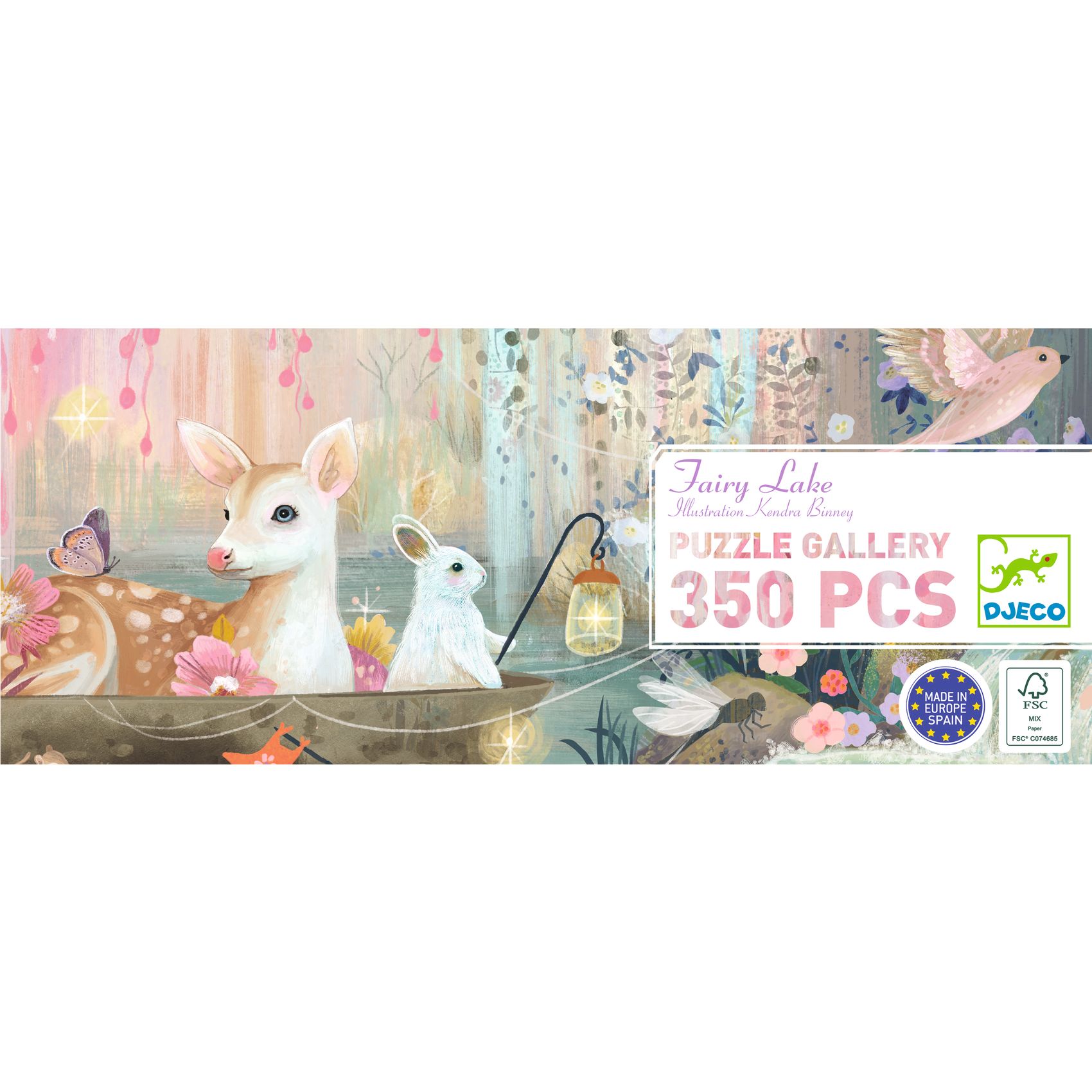 Művész puzzle - Tündér-tó, 350 db-os - Fairy Lake