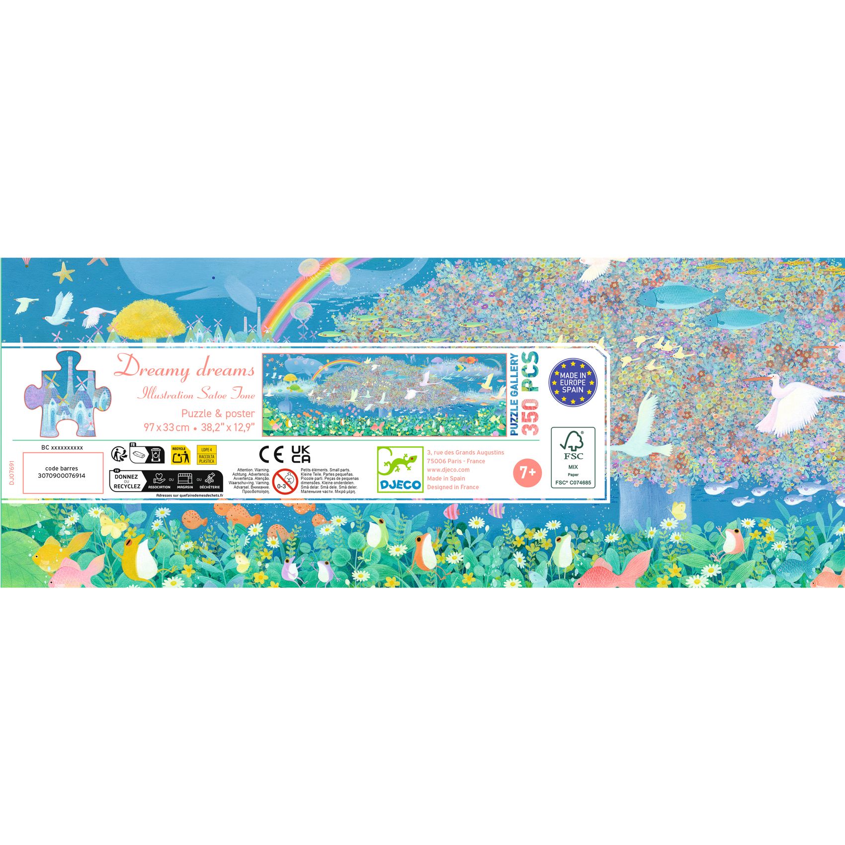 Művész puzzle - Álomkép, 350 db-os - Dreamy dreams