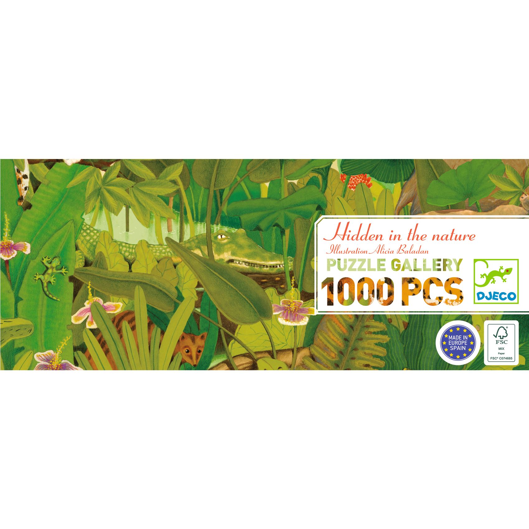 Művész puzzle - A természet rejtekén, 1000 db-os - Hidden in the Nature