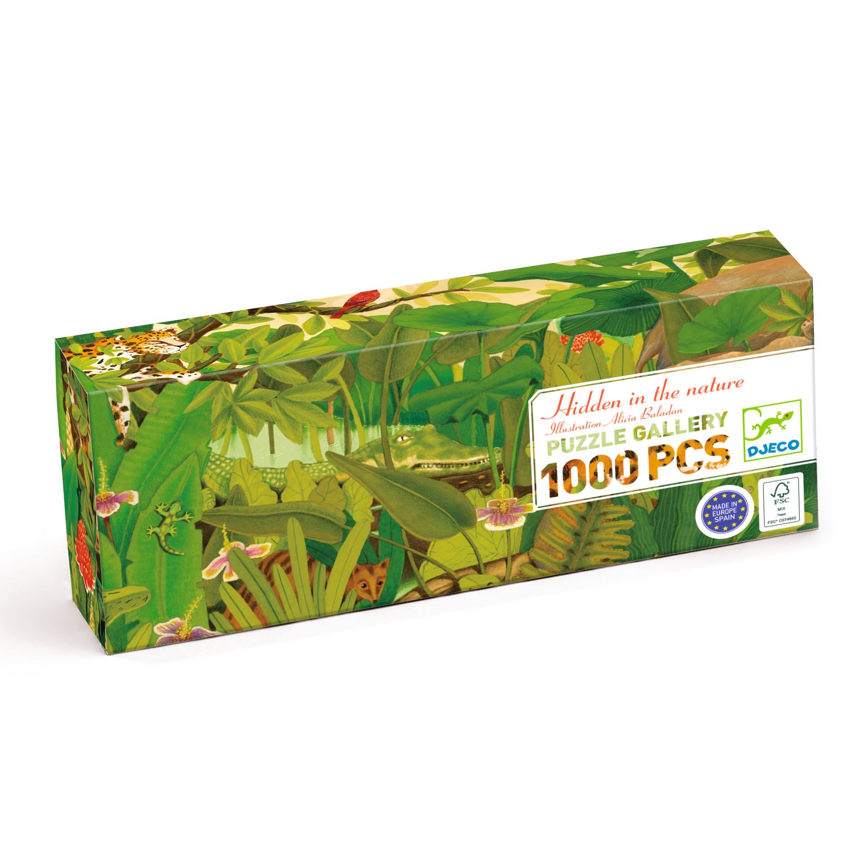 Művész puzzle - A természet rejtekén, 1000 db-os - Hidden in the Nature