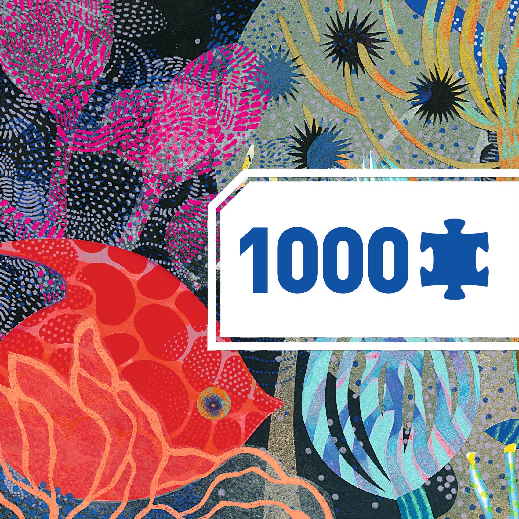 Művész puzzle - Halparadicsom, 1000 db-os - Fish Paradise