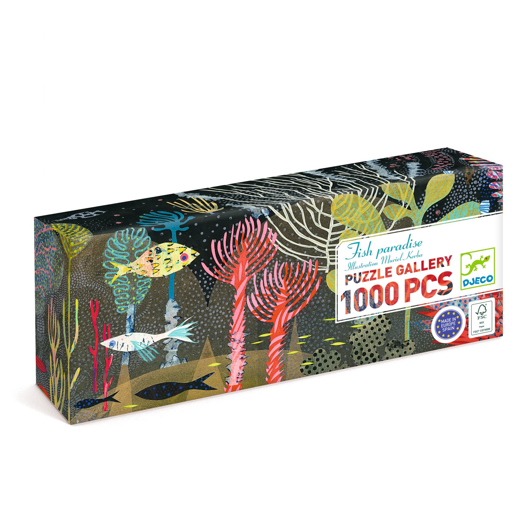 Művész puzzle - Halparadicsom, 1000 db-os - Fish Paradise