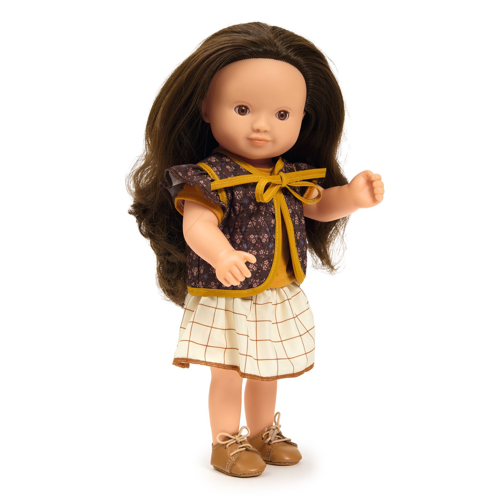 Játékbaba kiegészítő, babaruha - Szettecske - Outfit Capucine