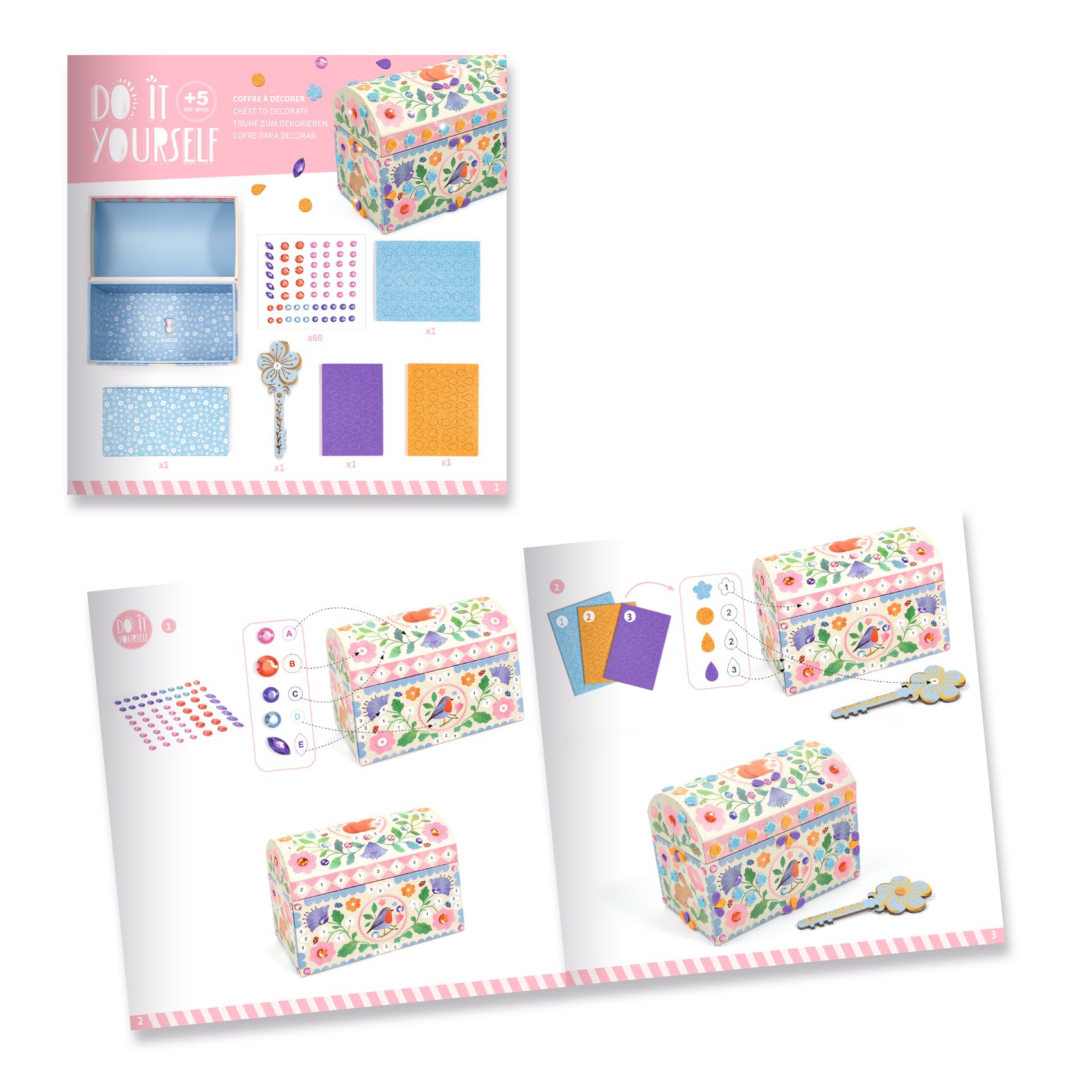 Csináld magad! - Ékköves kincsesláda - Precious Treasure