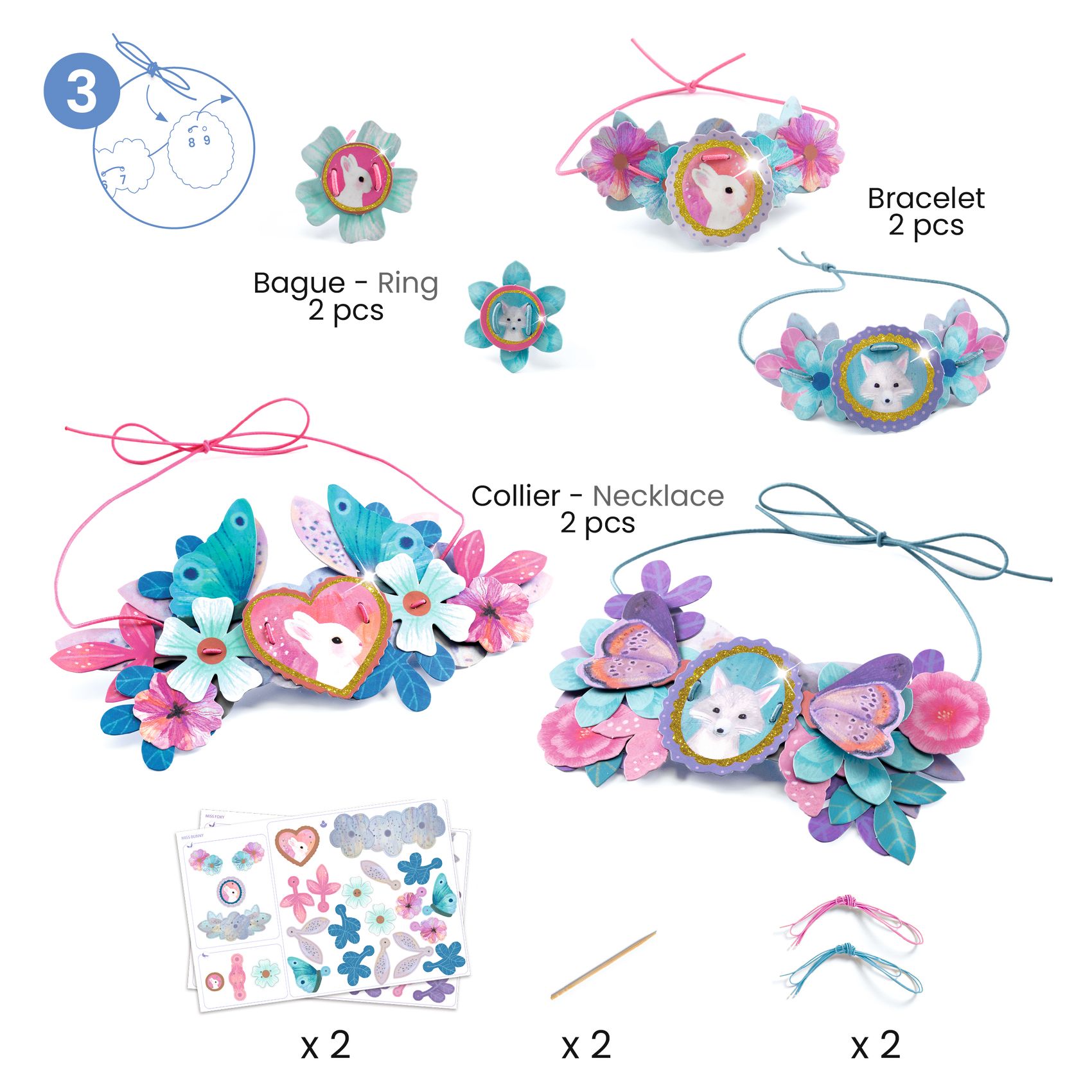 Csináld magad! - Tündérlányok kelléktára - 5 creative activitiesn, Nymphea