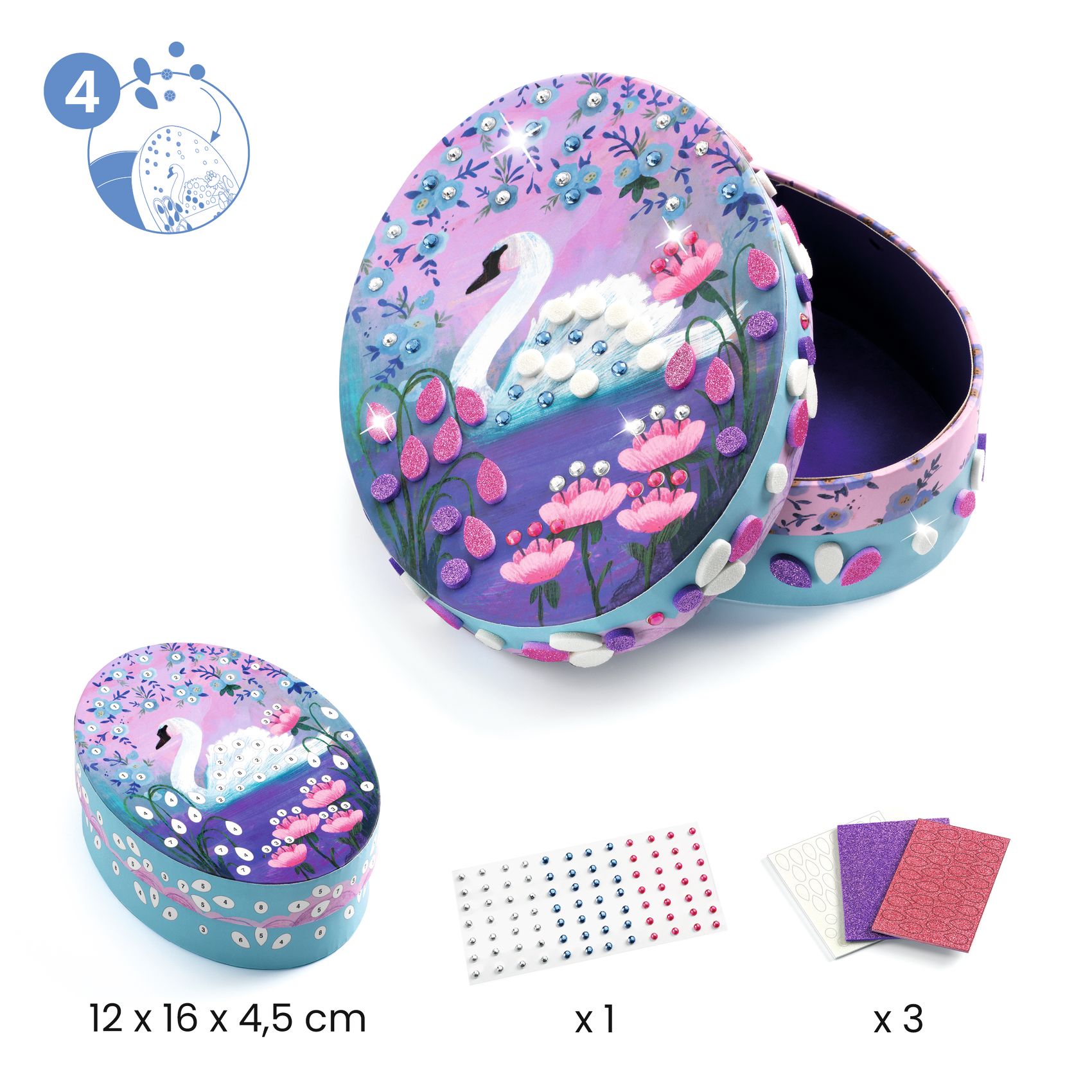 Csináld magad! - Tündérlányok kelléktára - 5 creative activitiesn, Nymphea