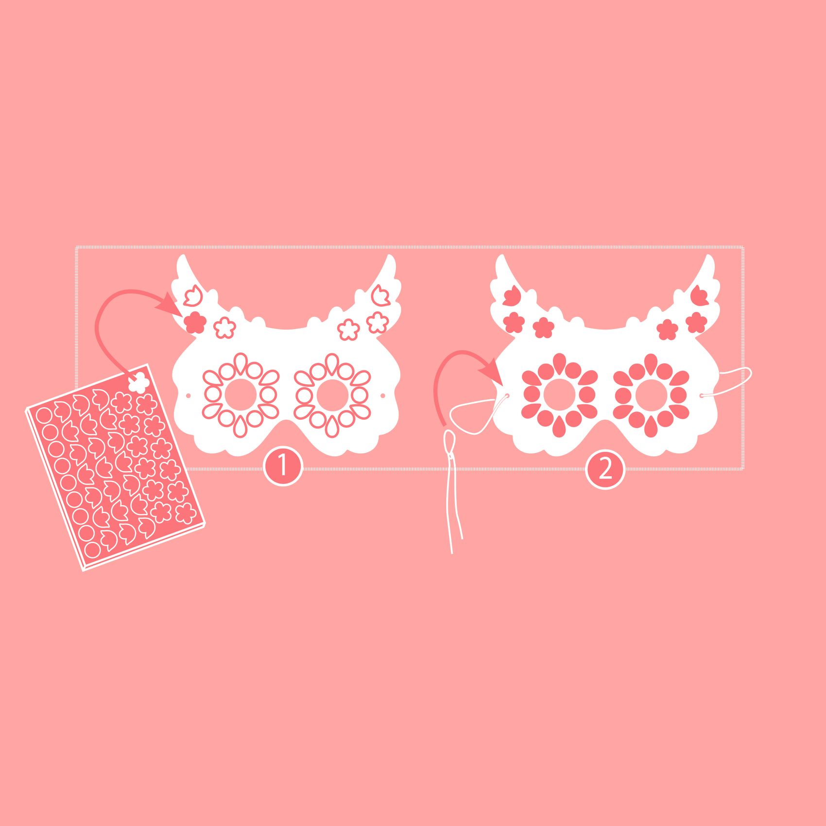 Készítsd magad! - Állati álarcok, erdei állatok - Forest animals