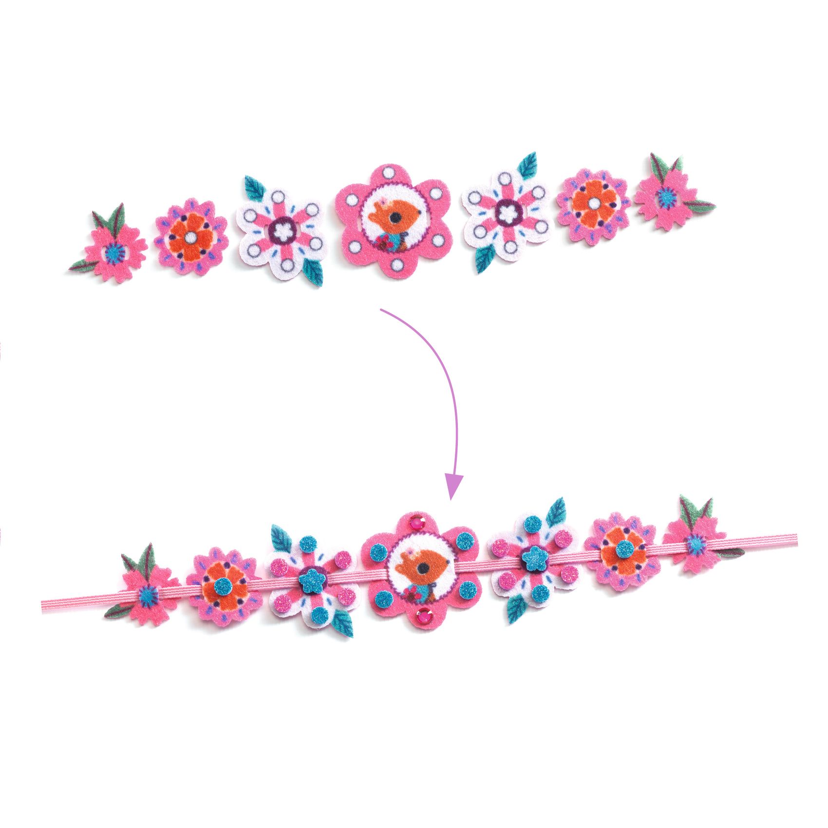 Csináld magad! - Csillogó kartkötők - Best friends