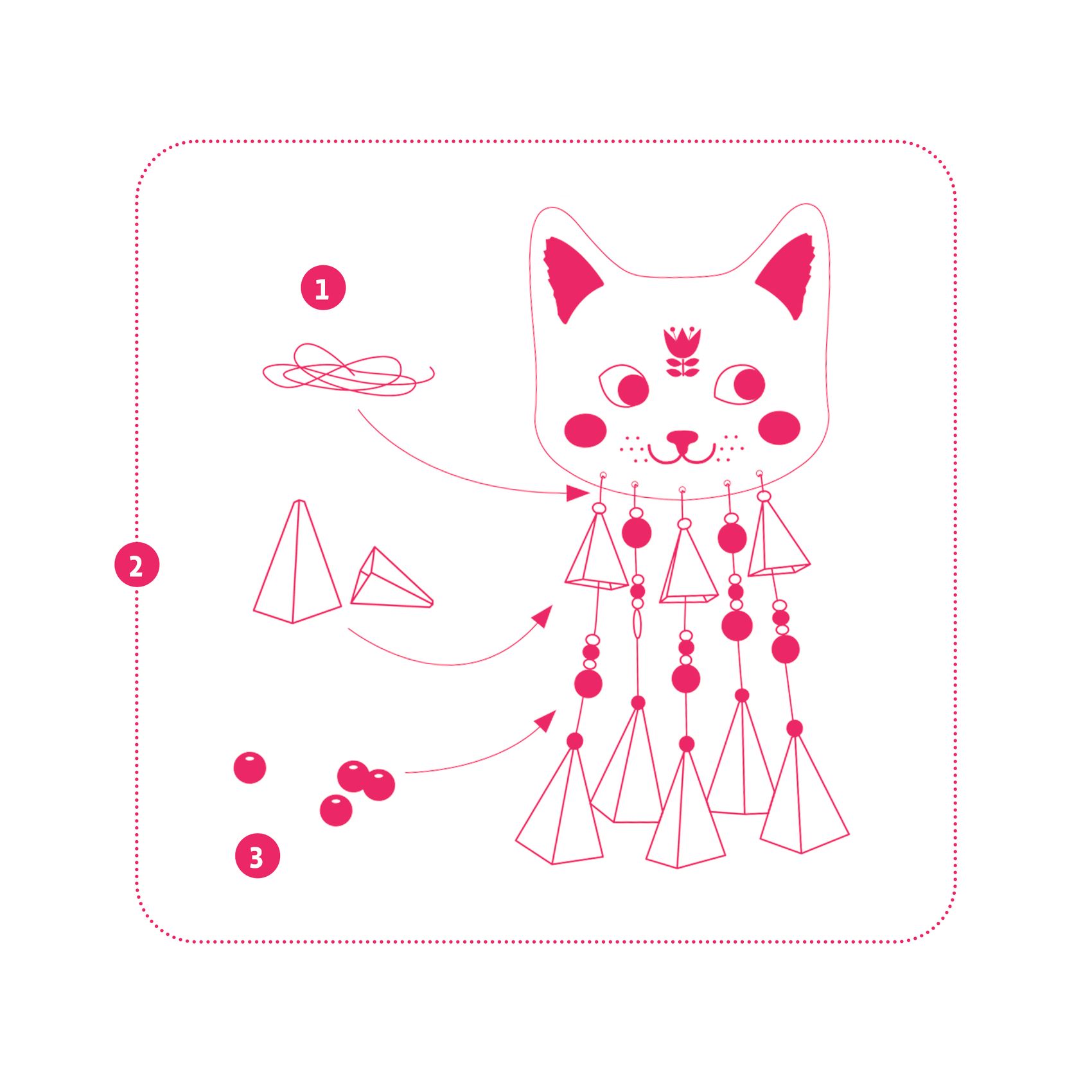 Készítsd magad! - Kitty szélcsengő - Kitty 